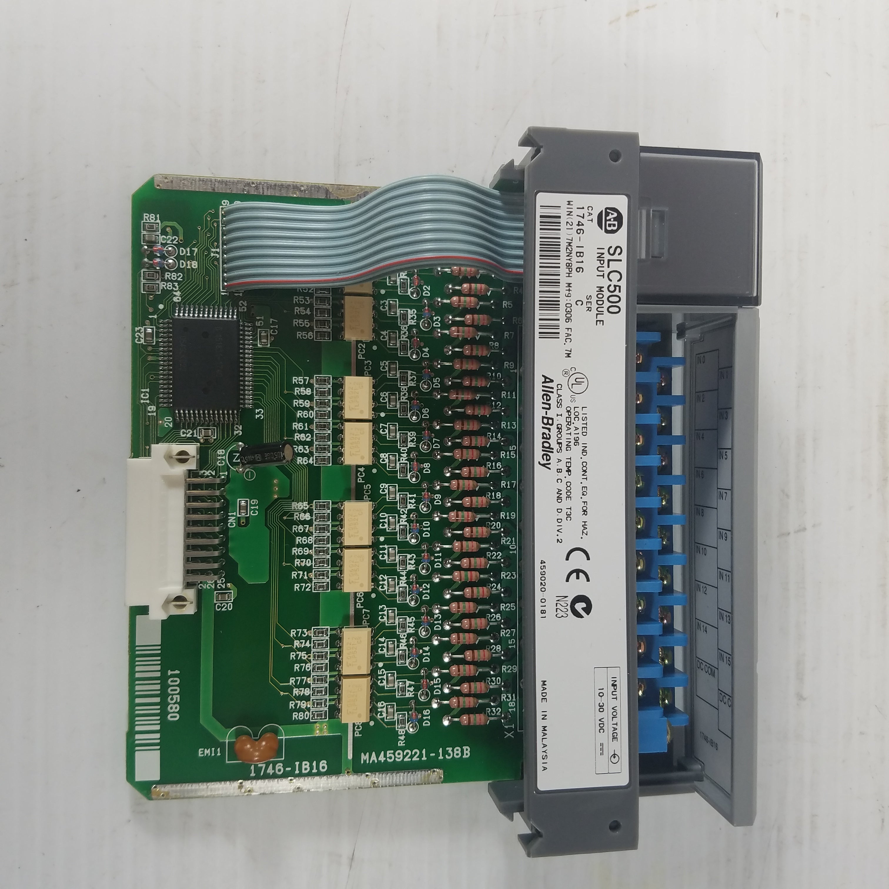 Allen-Bradley SLC 500 1746-1B16 PLC Input Module