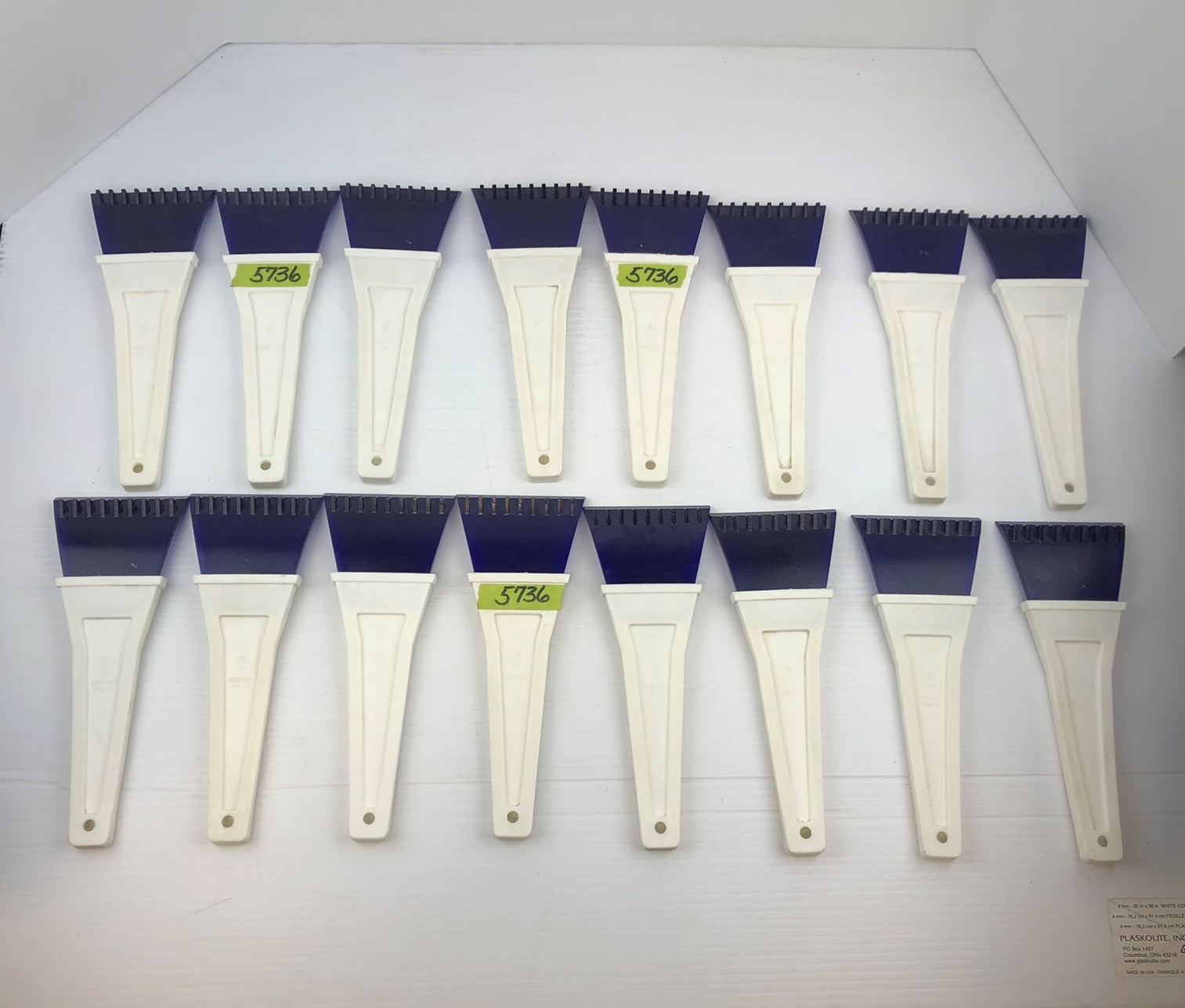 Inter-City 5736 Ice Scraper 9-1/2" - Lot of 2