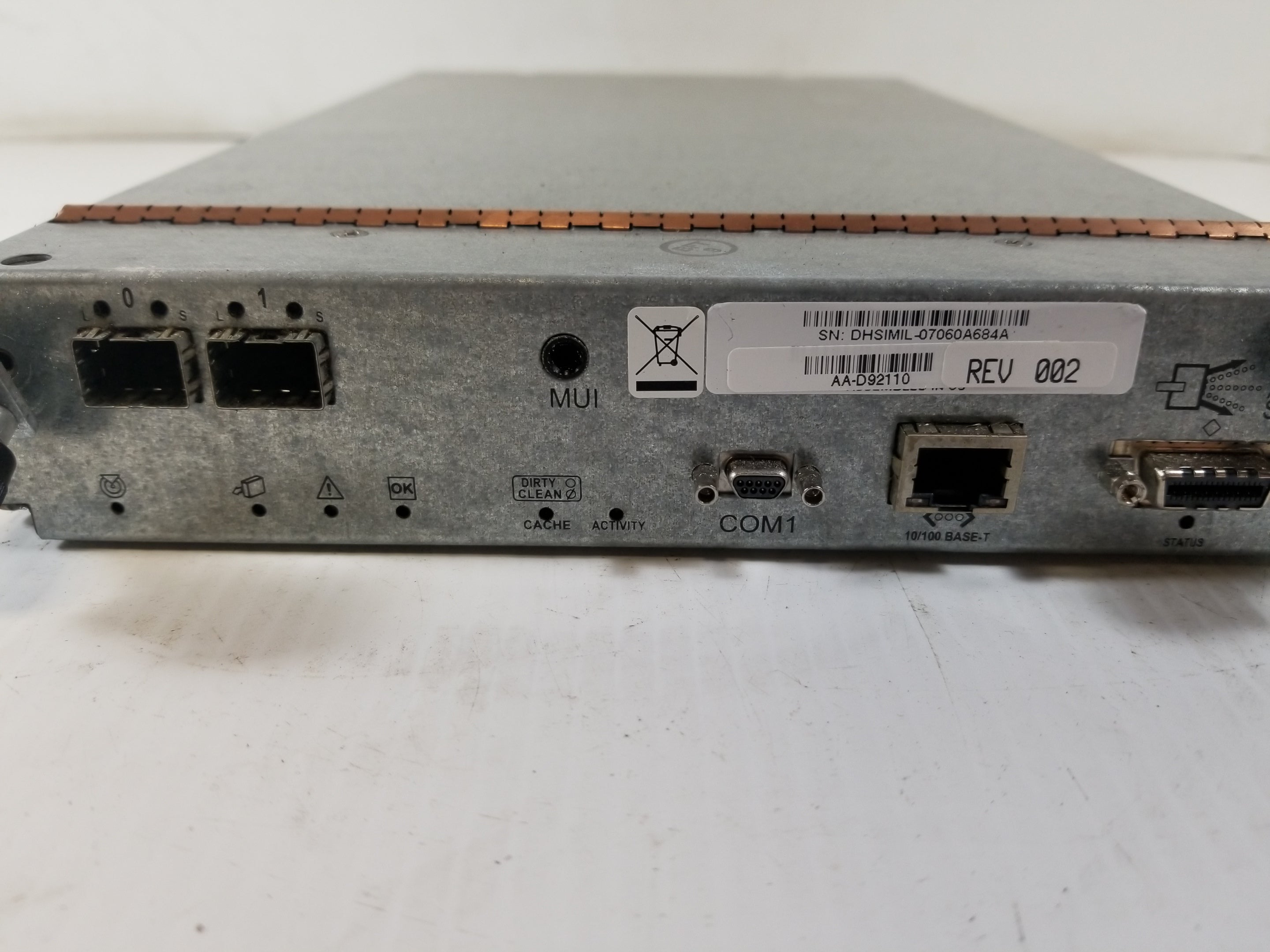 Stratus R600 AA-D92110-P Upgraded Controller I/O Module 512MB Cache