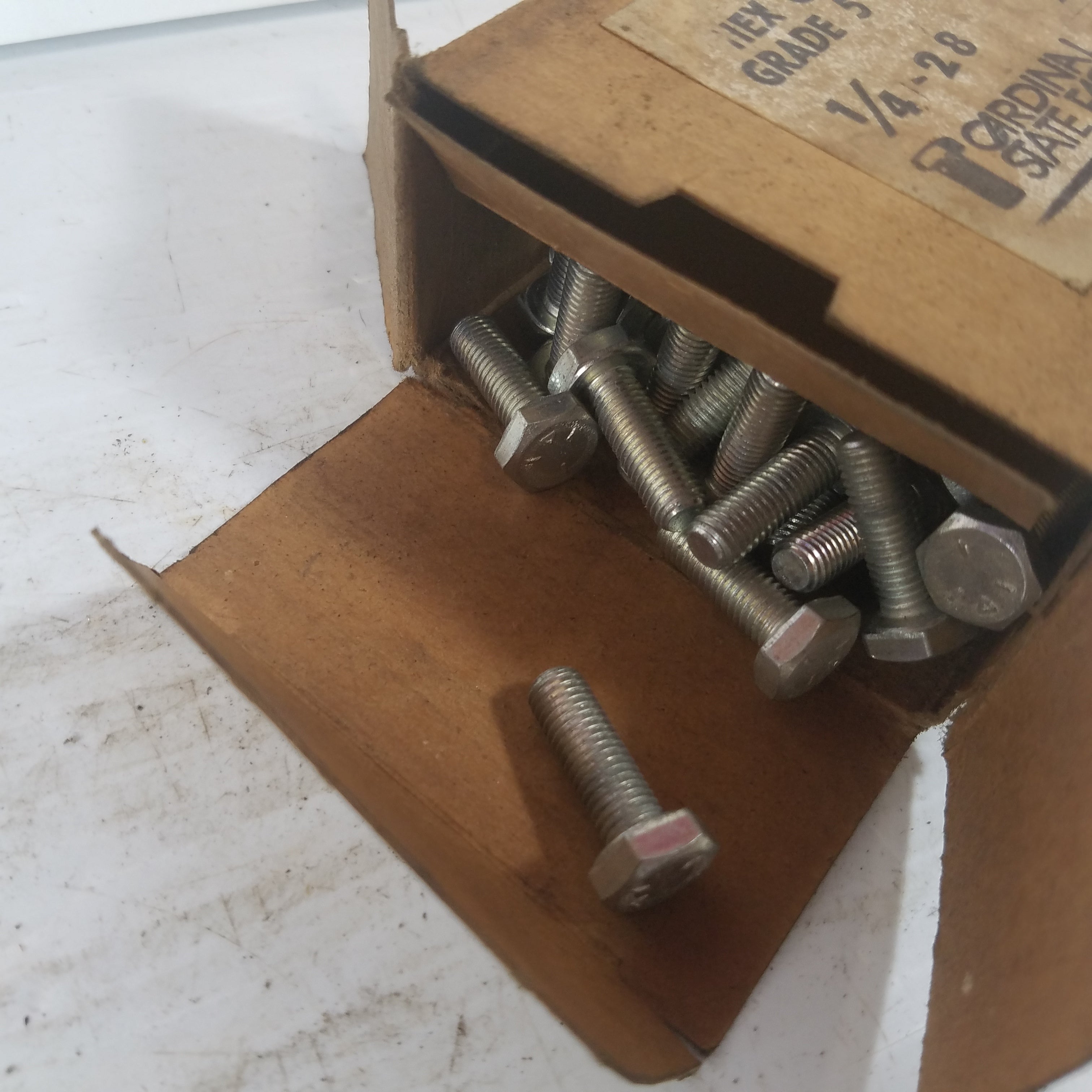 Cardinal State Fasteners 911178408 Hex Cap Screw (Box of 100)