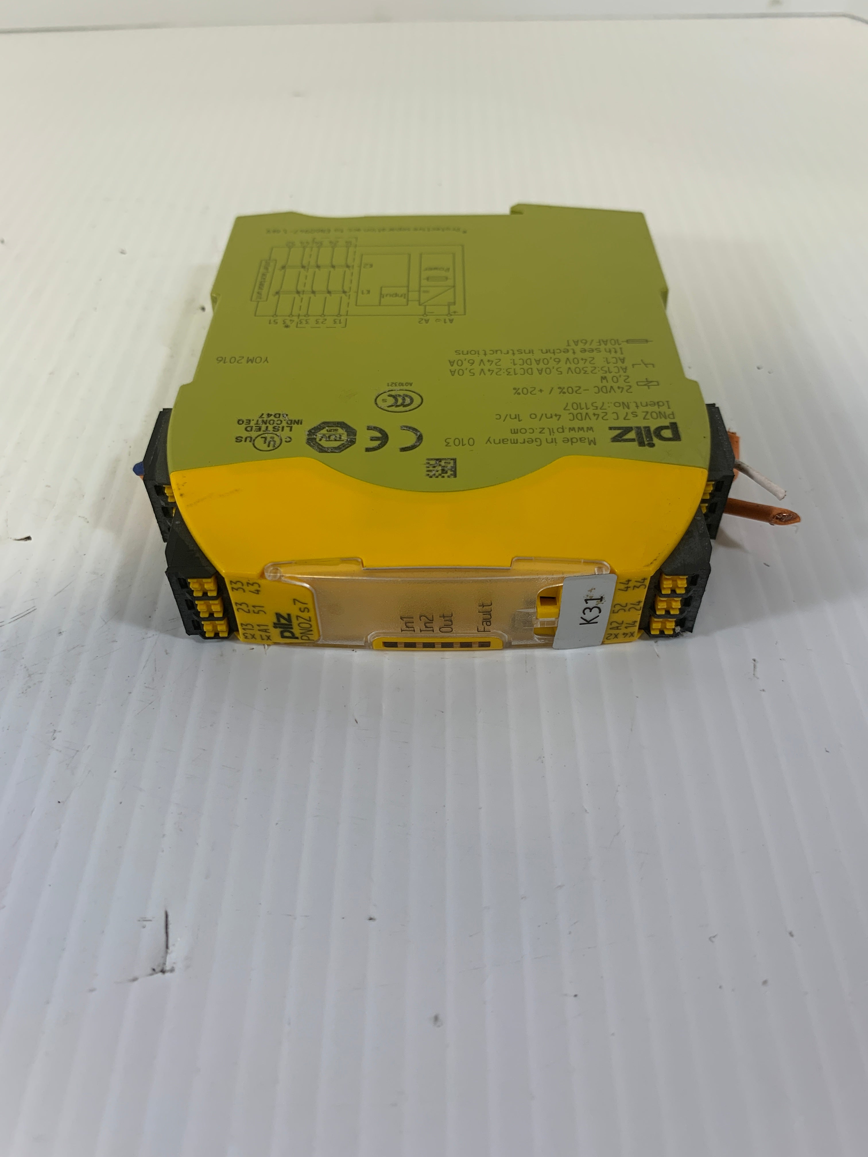 Pilz PN0Z s7 C 24VDC 751107 Safety Relay