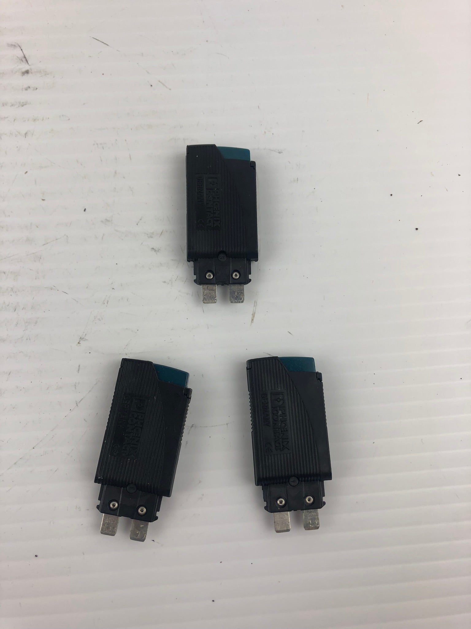 Phoenix Contact TCP 0.5A Circuit Breaker Fuse AC250V DC65V - Lot of 3