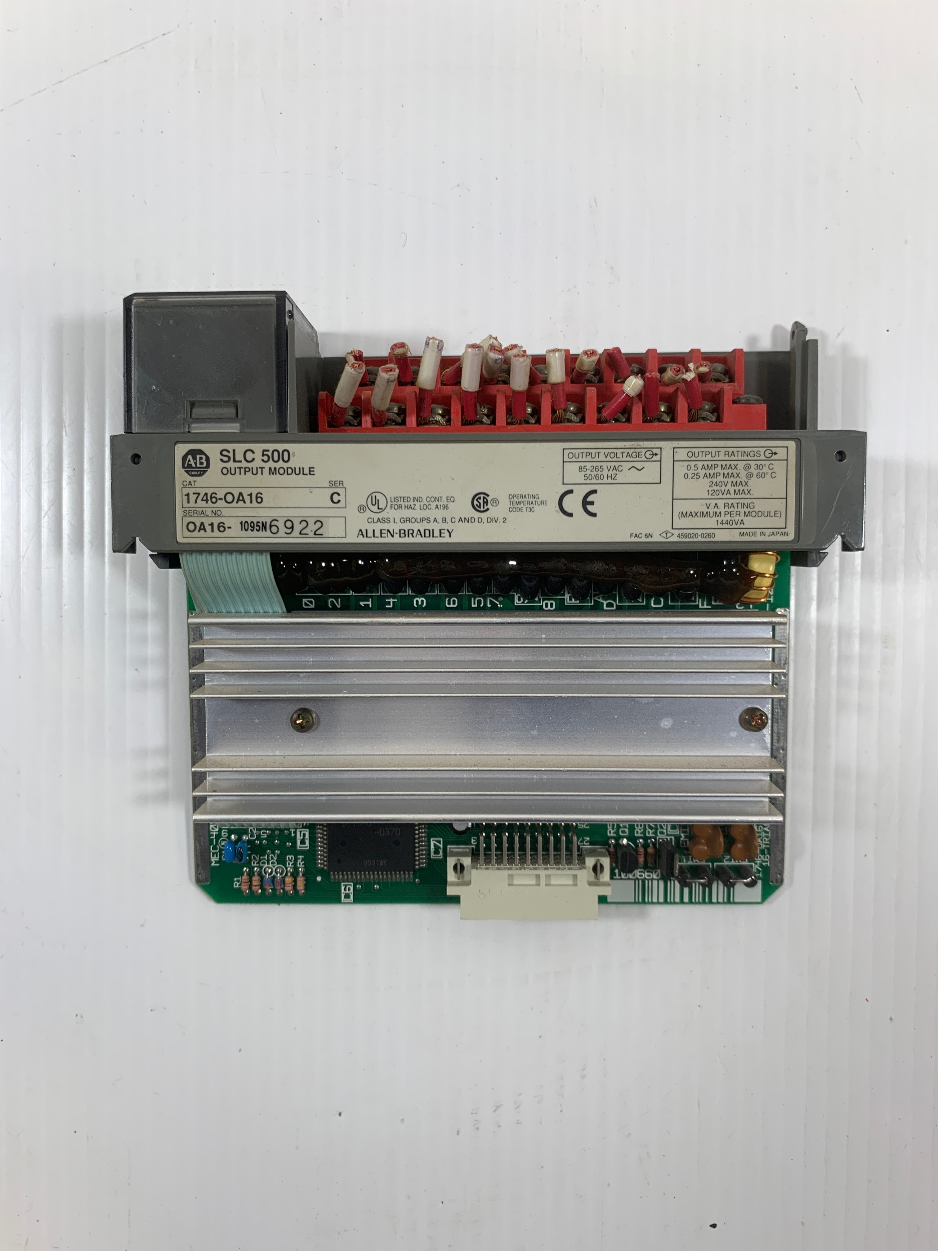Allen-Bradley 1746-OA16 Analog Output Module Series C
