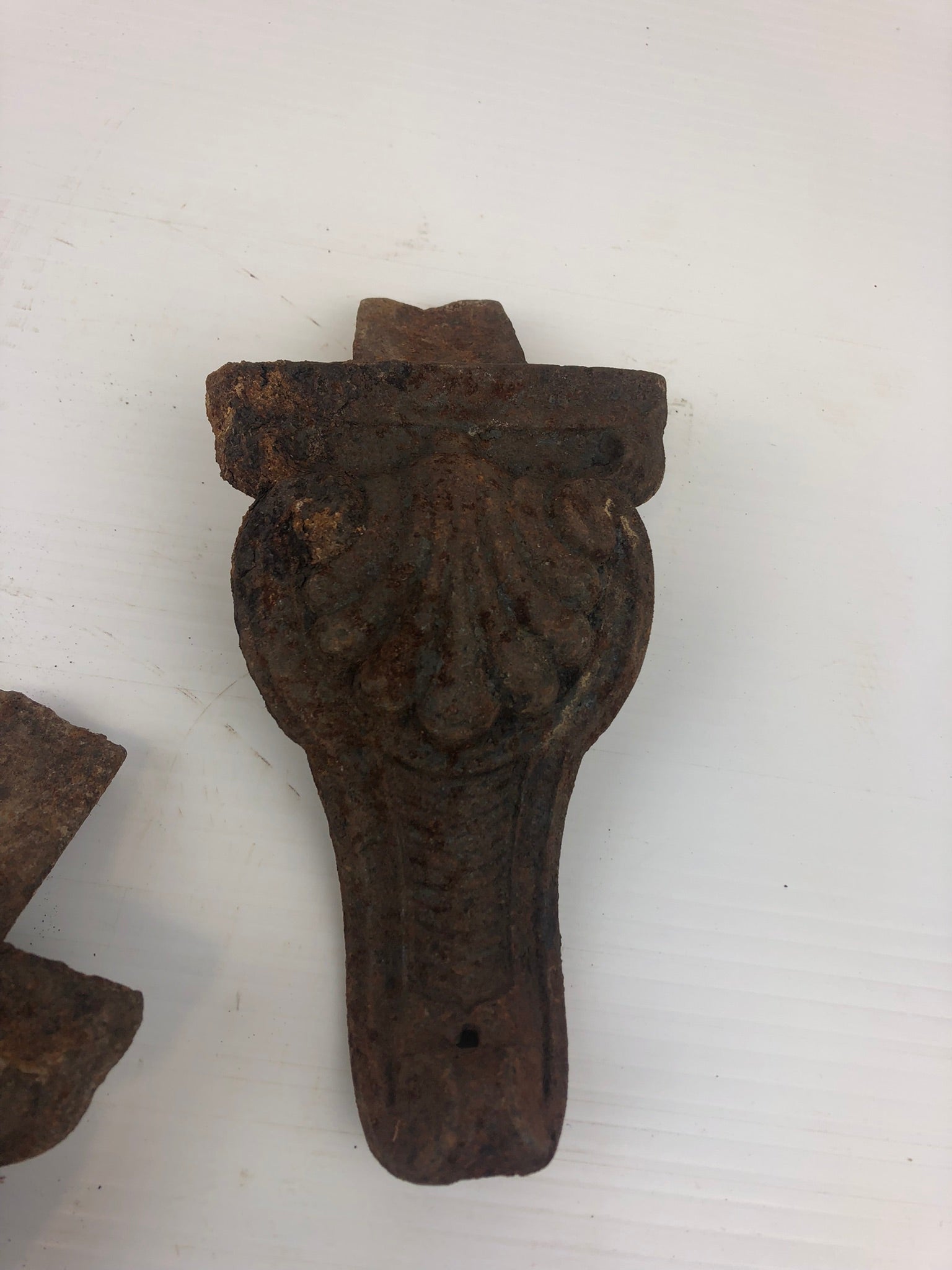 Antique Foster Stoves and Ranges Cast Iron Legs Wood Burning Stove (Lot of 3)