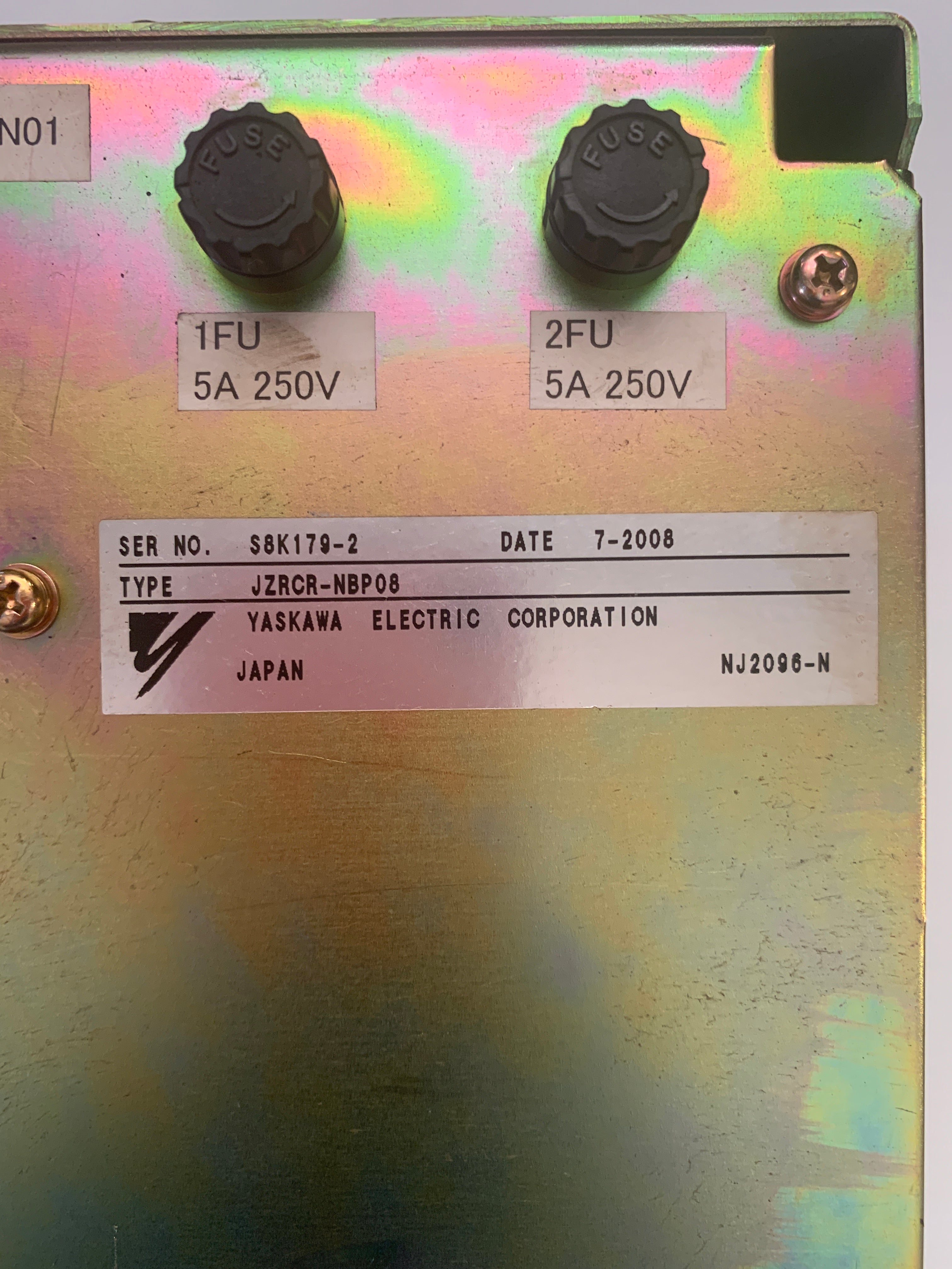 Yaskawa Servo JZRCR-NBP08 Drive