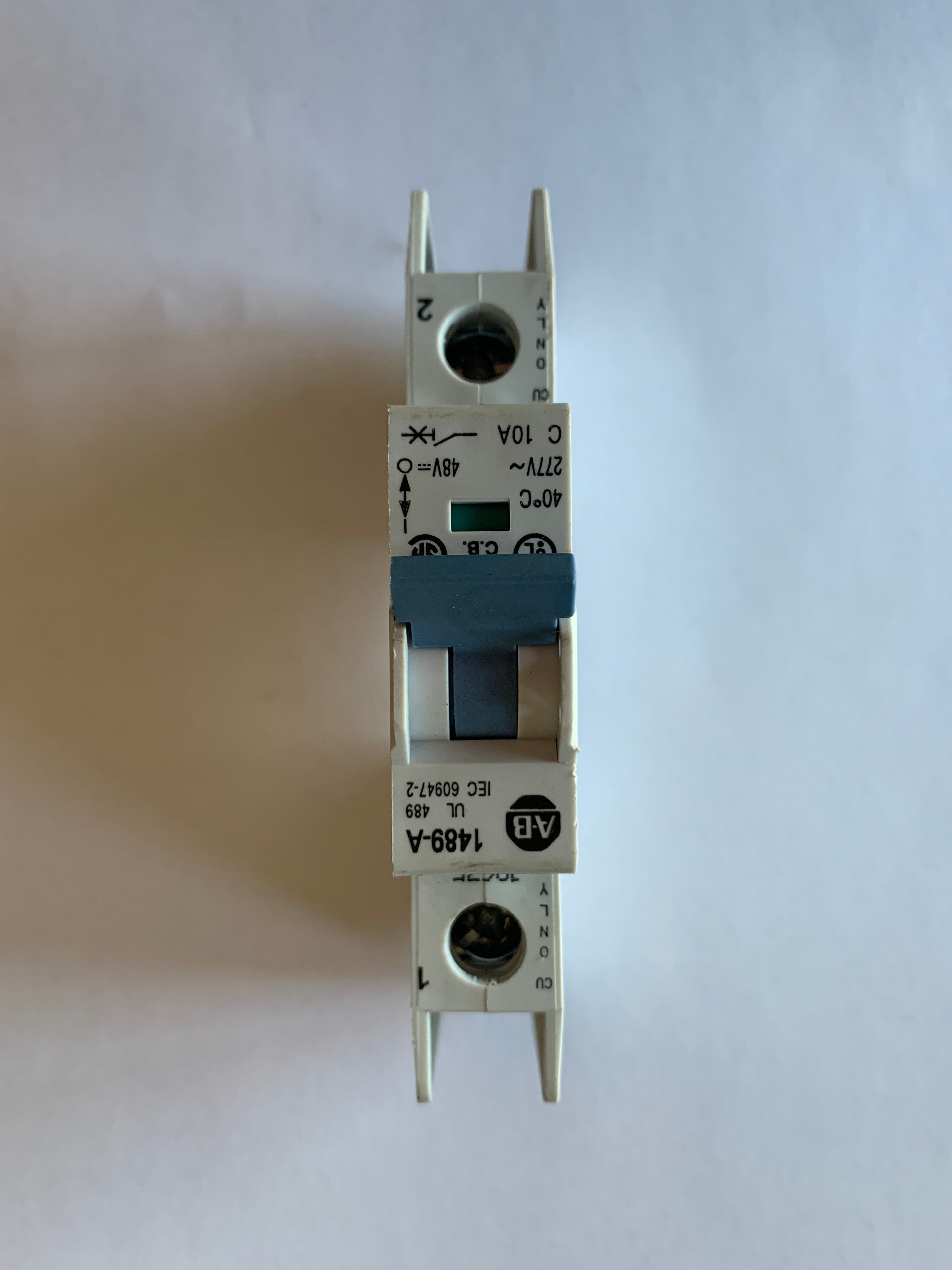 Allen-Bradley 1489-A1C100 Input Module Catagory Series A