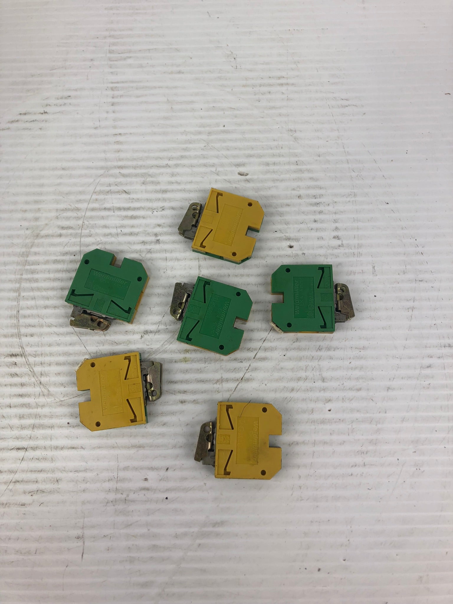 Weidmuller EK4 Terminal Block 4mm - Lot of 6