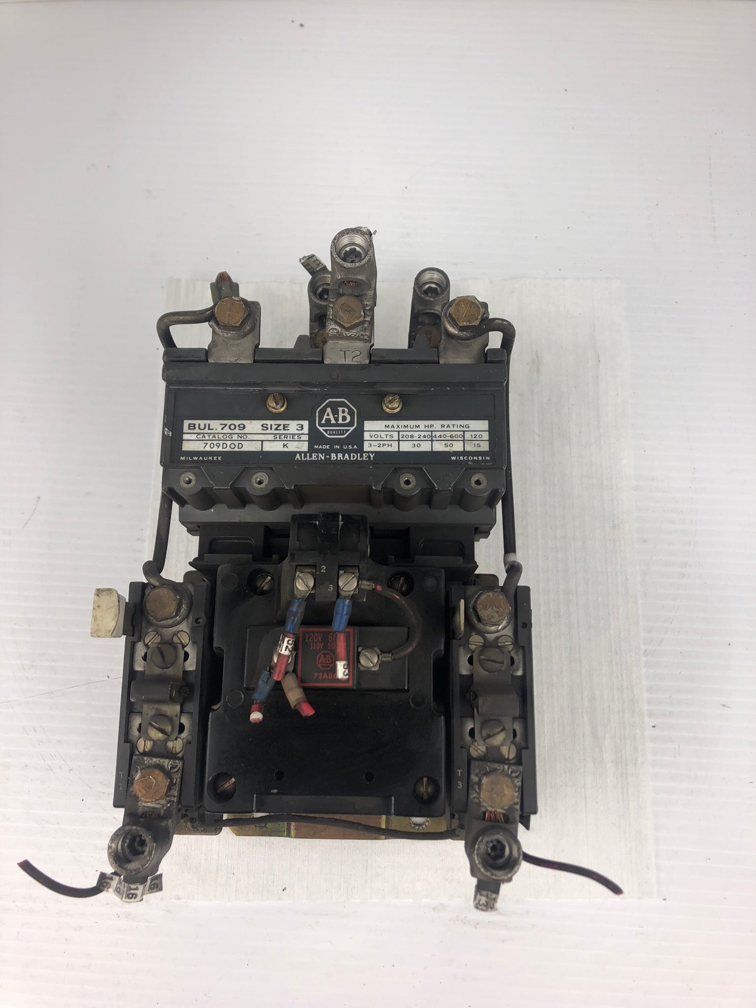 Allen-Bradley 709DOD Size 3 Motor Starter 709-DOD