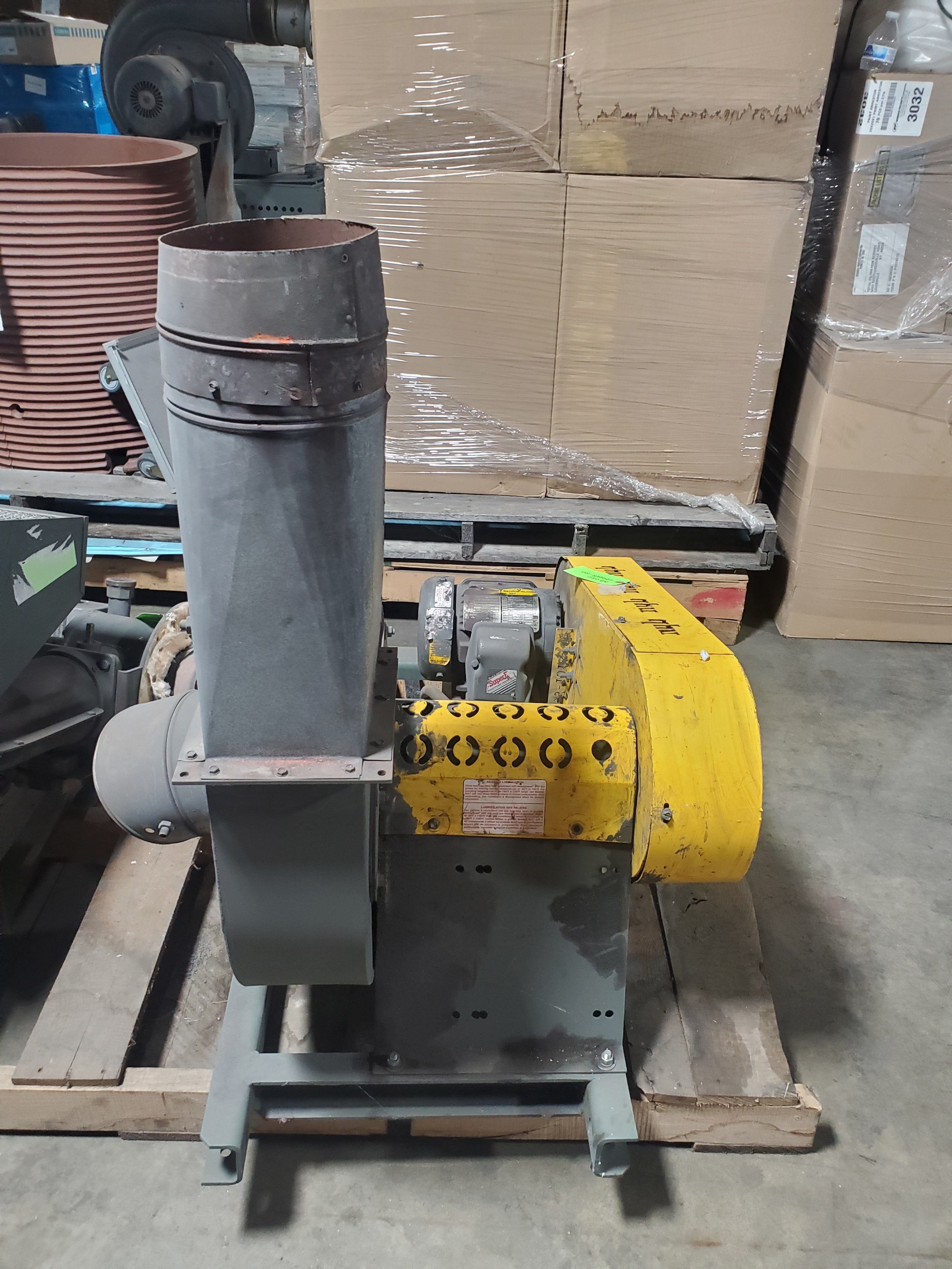 New York Blower Company C04495-100 Compact GI Fan With Baldor Motor C04495 100