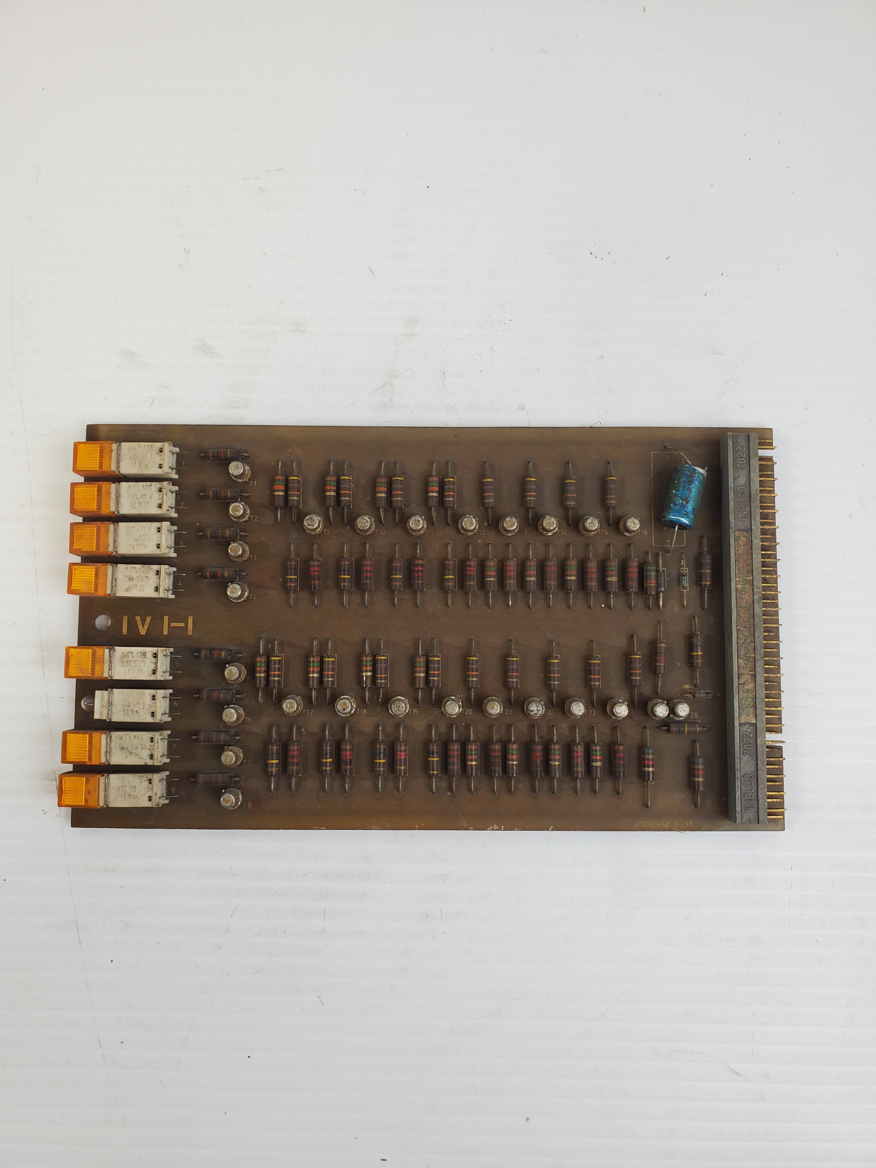 ViaNova IV I-I Circuit Board Kodehak 2-38 INELCO 7022