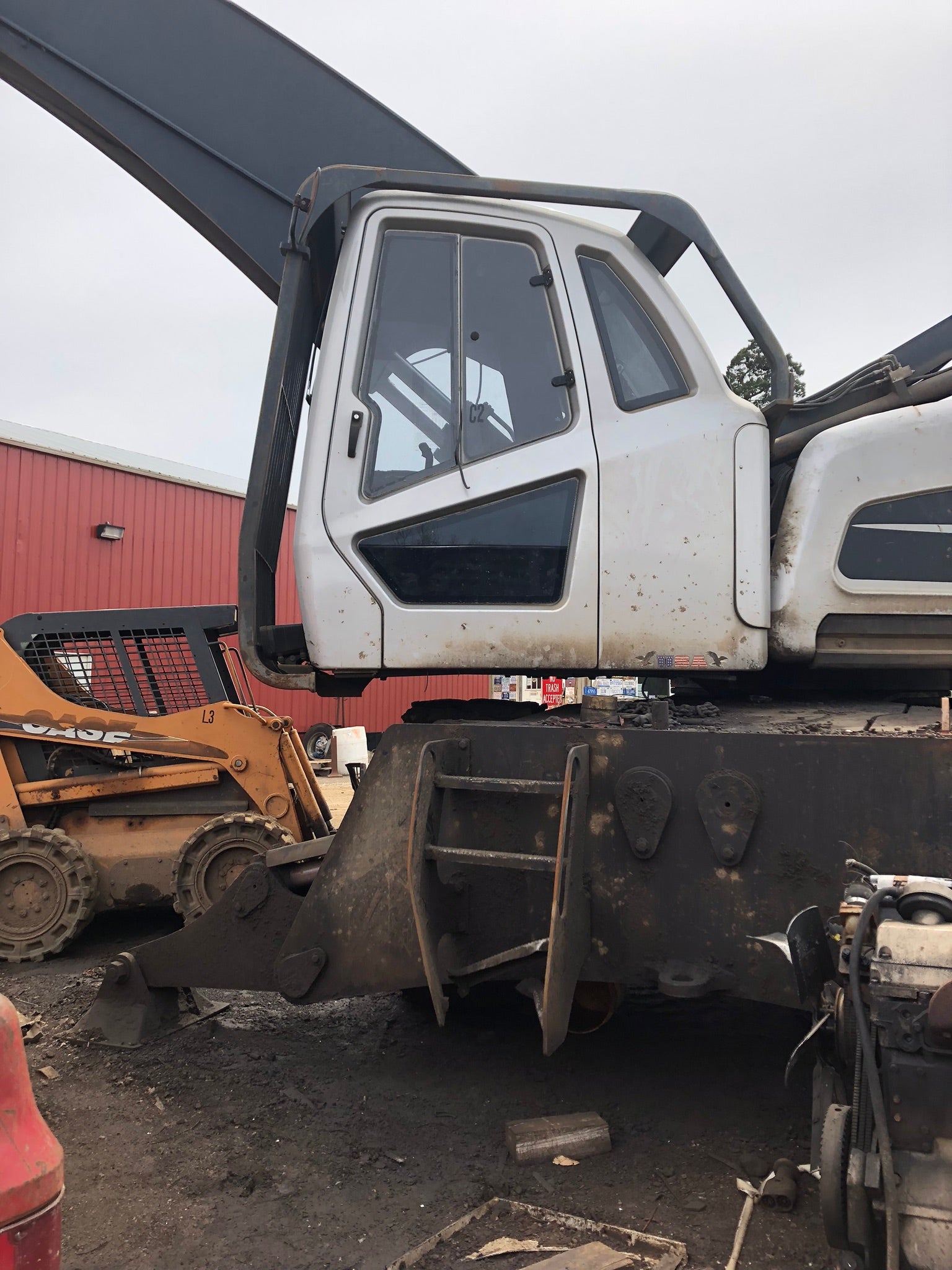 Exodus MX447 Material Handler for Scrap Processing, Demolition