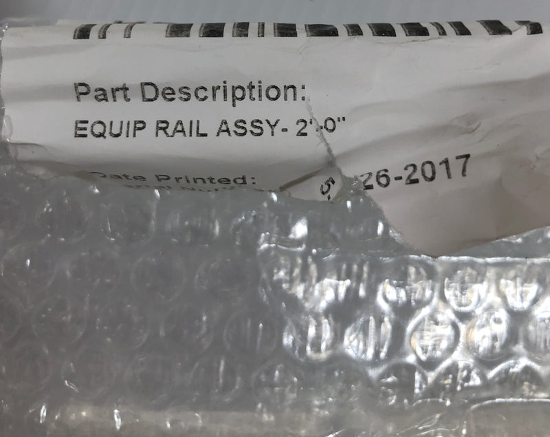 Equipment Rail 2' P53120120