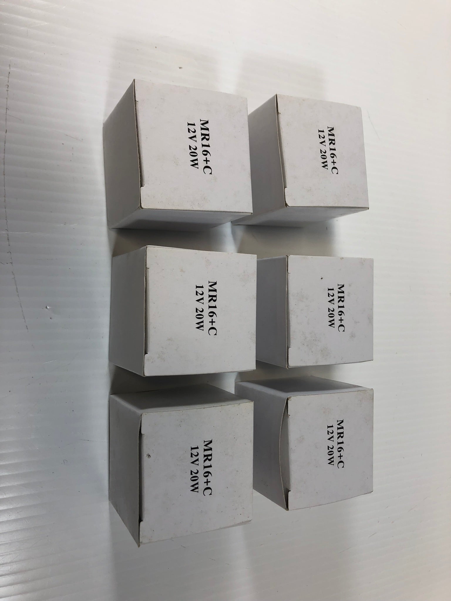 Lot of 6 - ITC MR16+C 12V 20W Overhead Light Bulbs