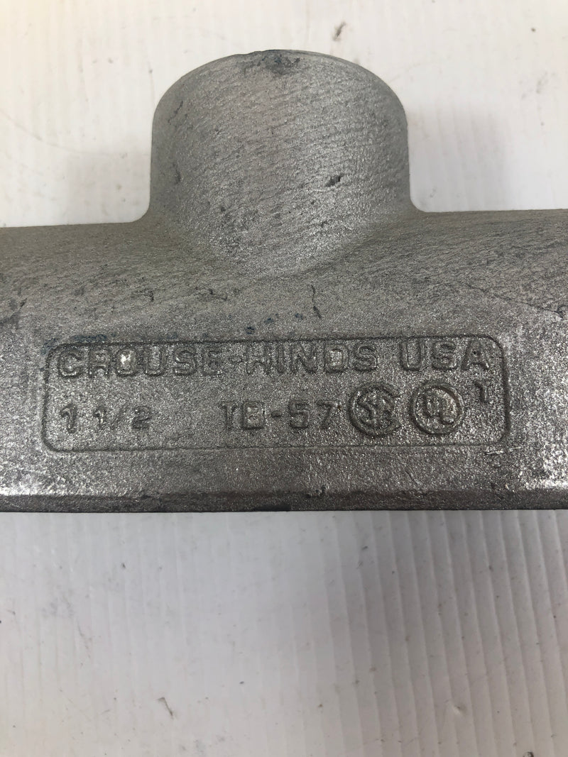 Crouse-Hinds 1-1/2" Conduit Body TB57