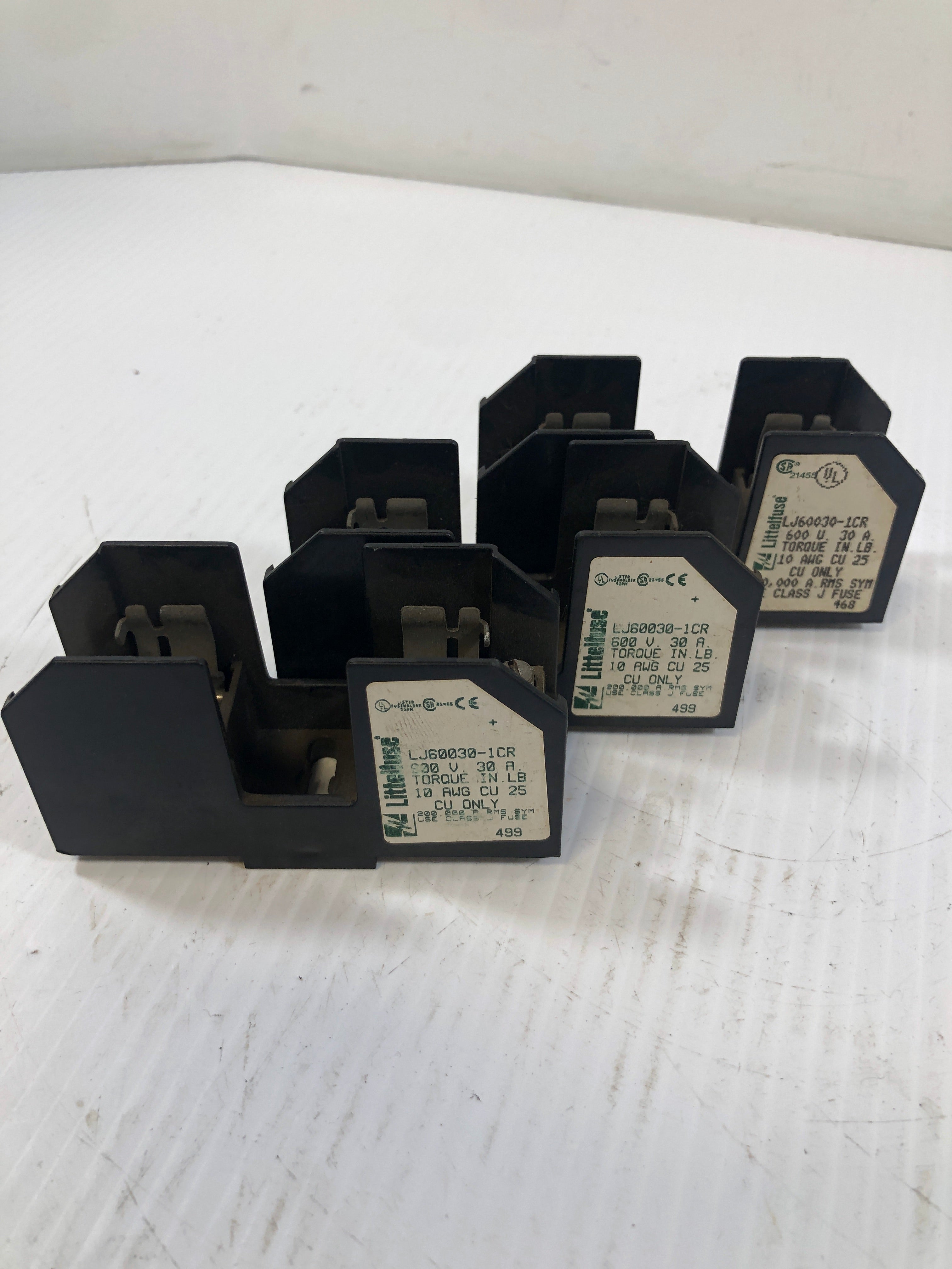 Littelfuse LJ60030-1CR Fuse Holder 900V 30A - Lot of 3