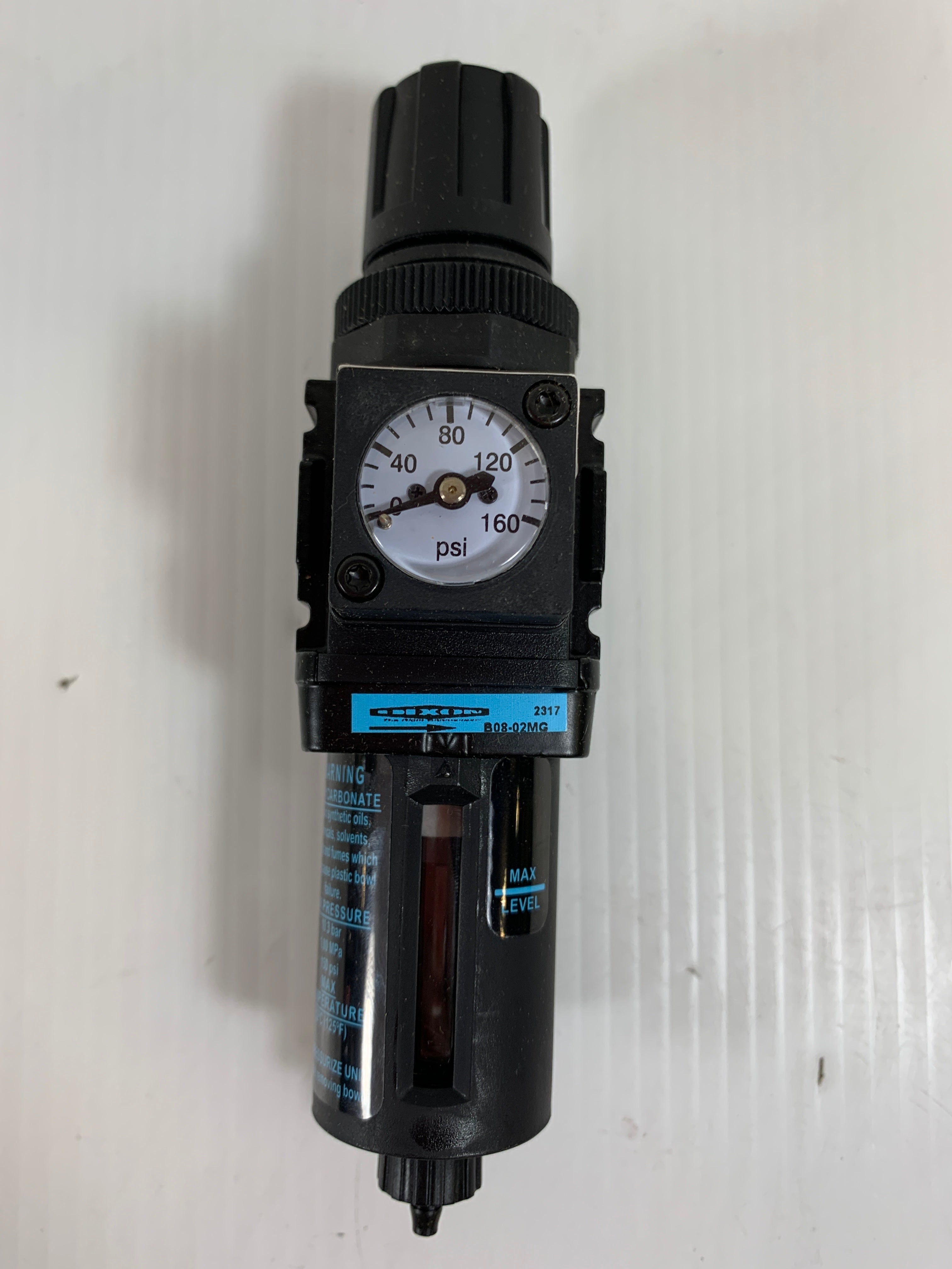 Dixon B08-02MG Consolidation Filter Regulator 1-160 PSI
