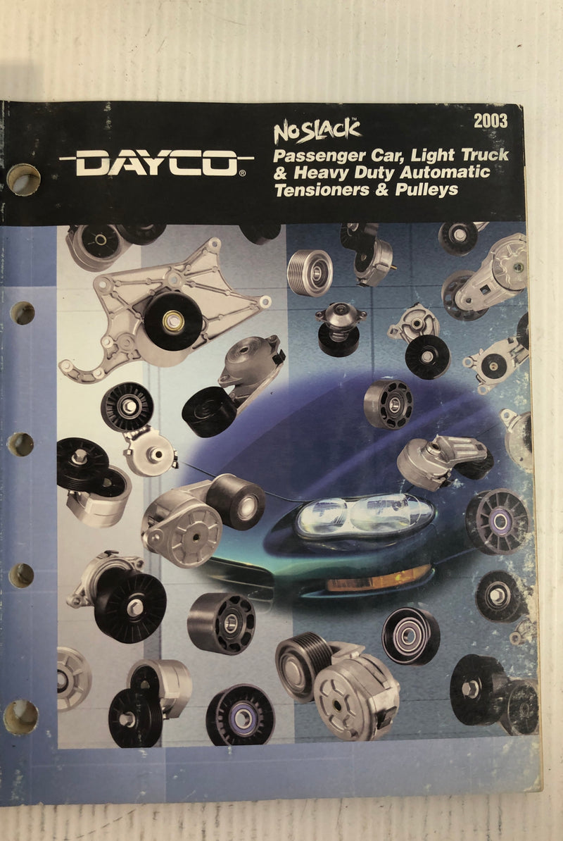 Dayco 1986 to 2004 Application Catalog and Pulley Catalog