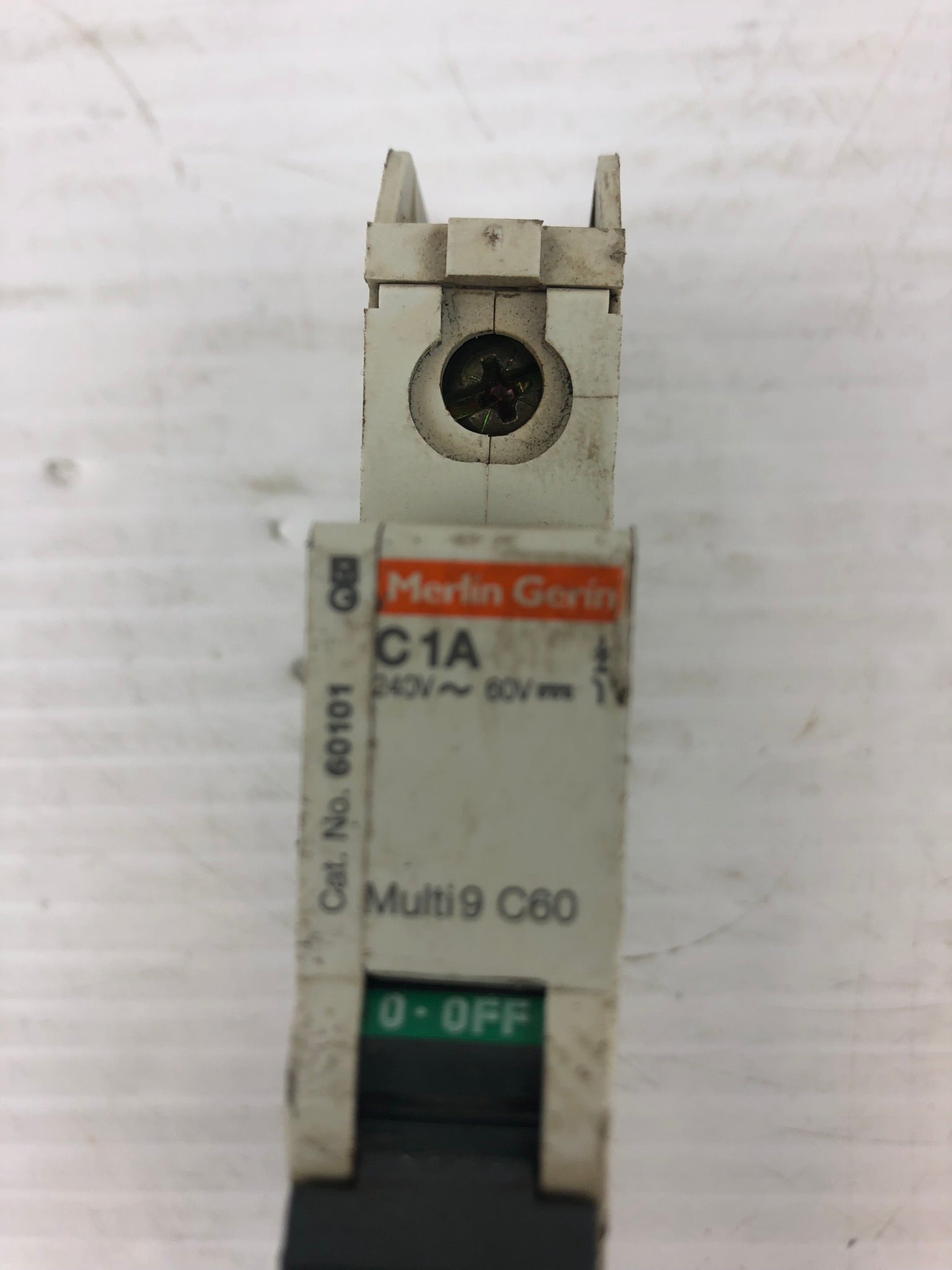 Merlin Gerin C1A Circuit Breaker 1P 240V~60V Multi 9 C60 60101