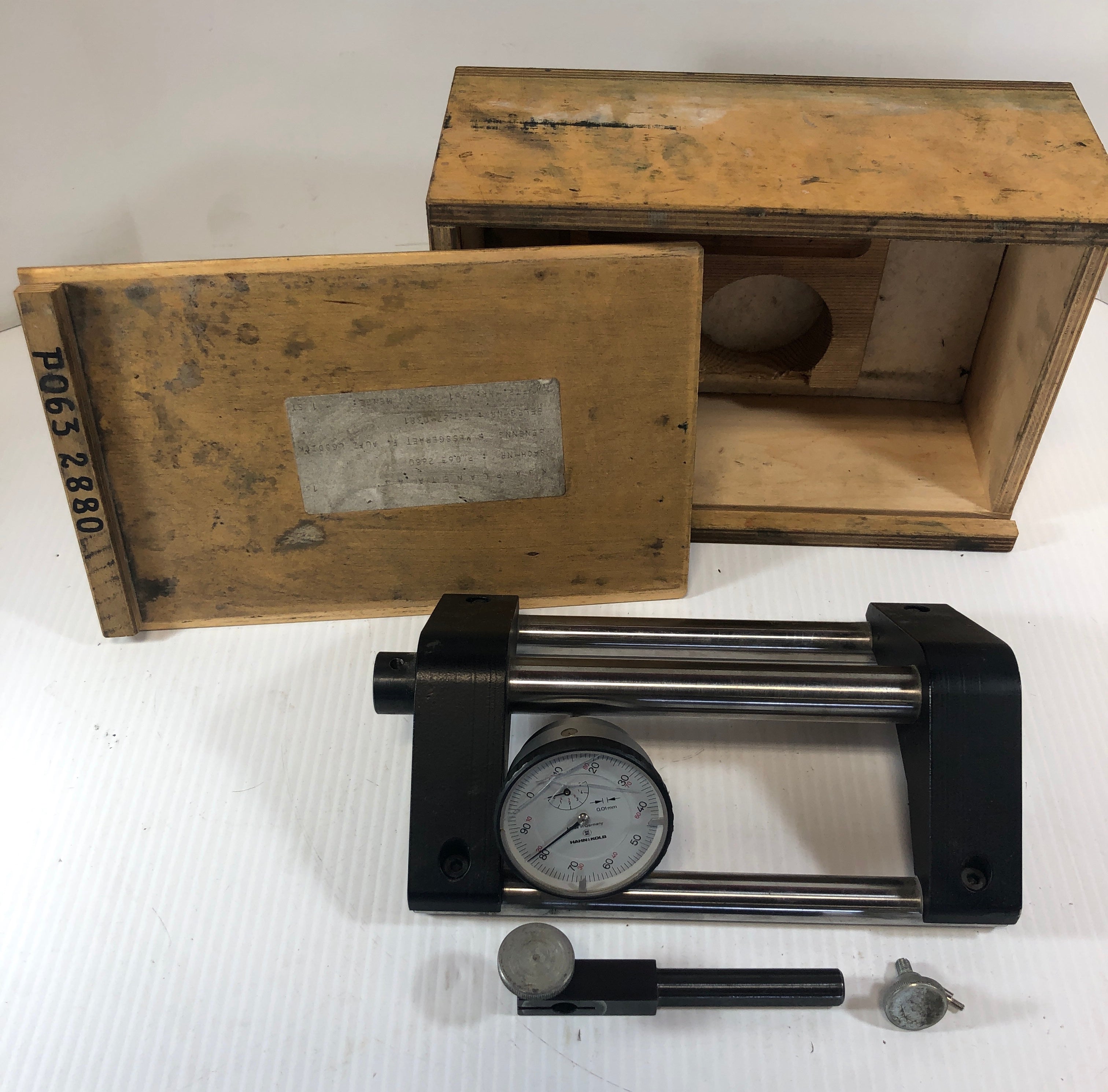 Precision Meter Frame Hahn Kolb Gauge P063 2880