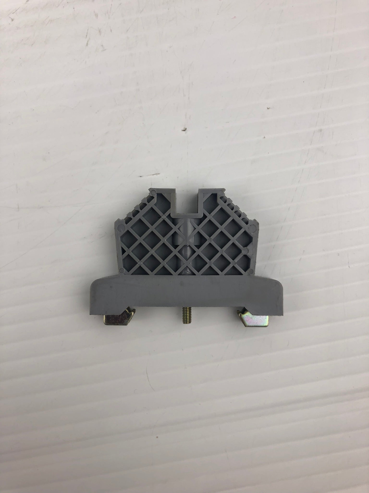 Screw-Down End Bracket Spacer Din Rail Terminal Block - Lot of 13