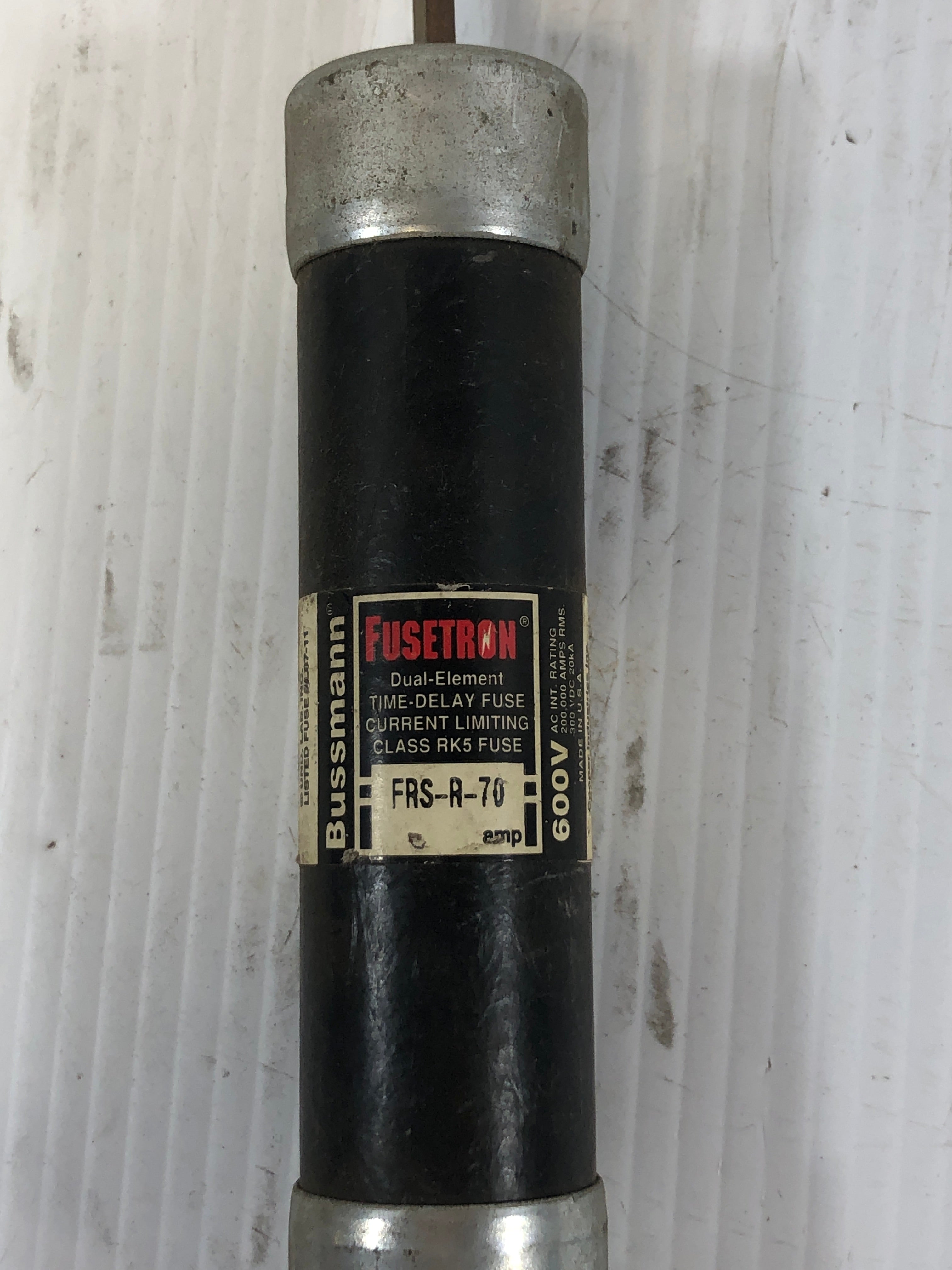 Cooper Bussmann FRS-R-70 Fusetron Class RK5 Fuse 600V