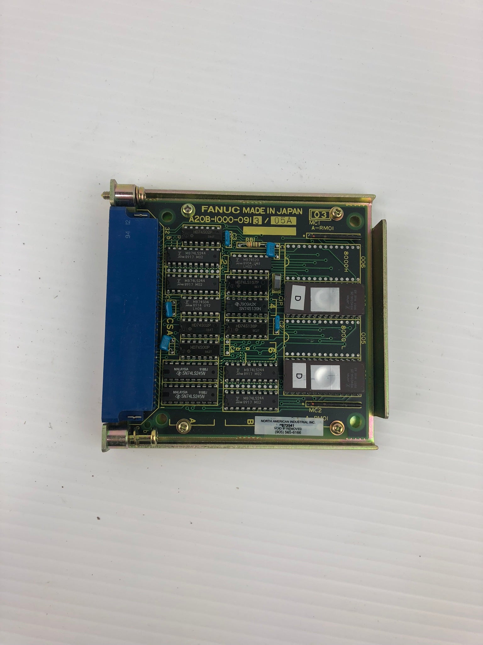 Fanuc A20B-1000-0913 Internal Converter Board Controller A20B-1000-0913/05A