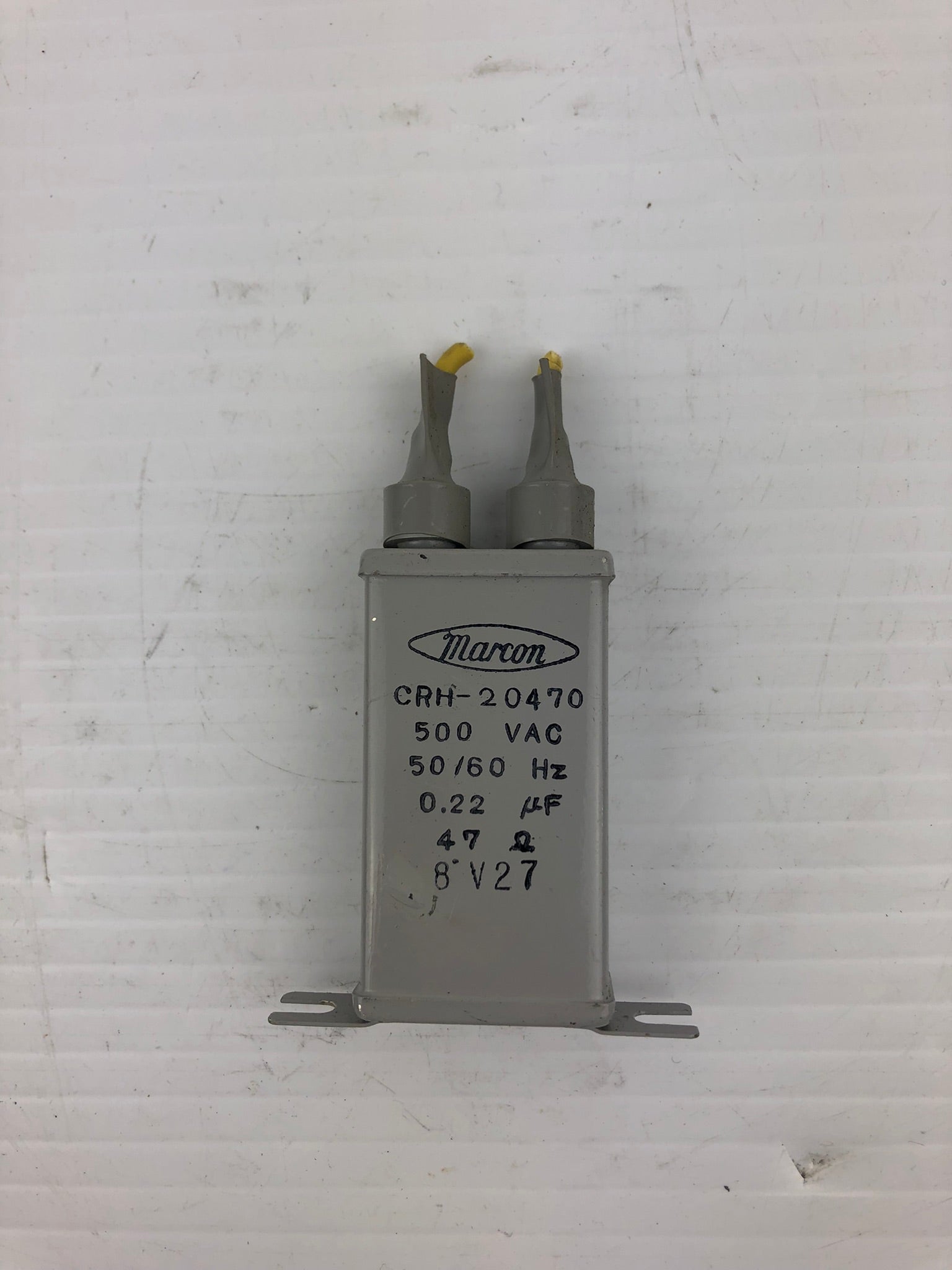 Marcon CRH-20470 Capacitor 500 VAC 50/60 Hz 8V27