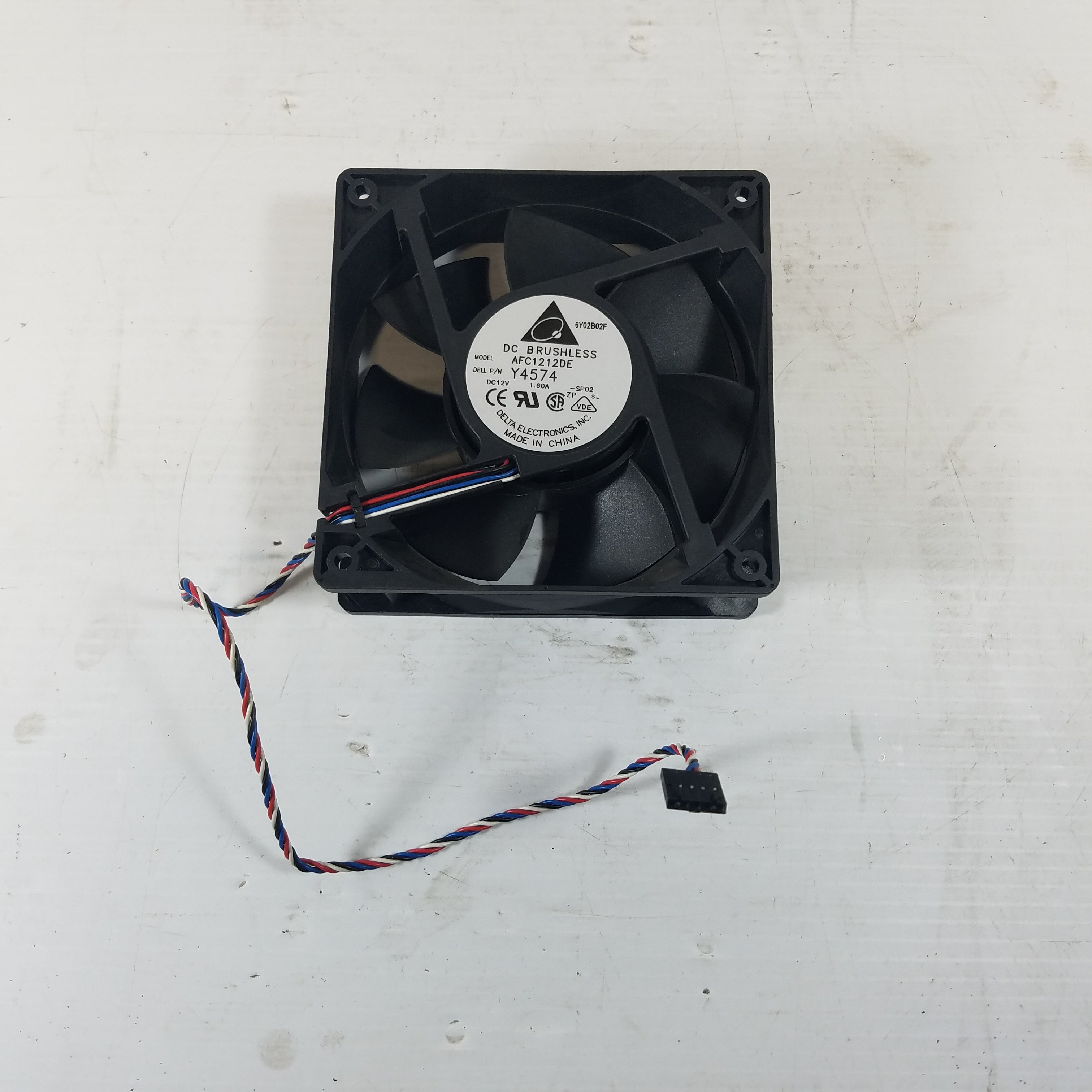 Delta Electronics DC Brushless 120x120x38mm Fan Y4574