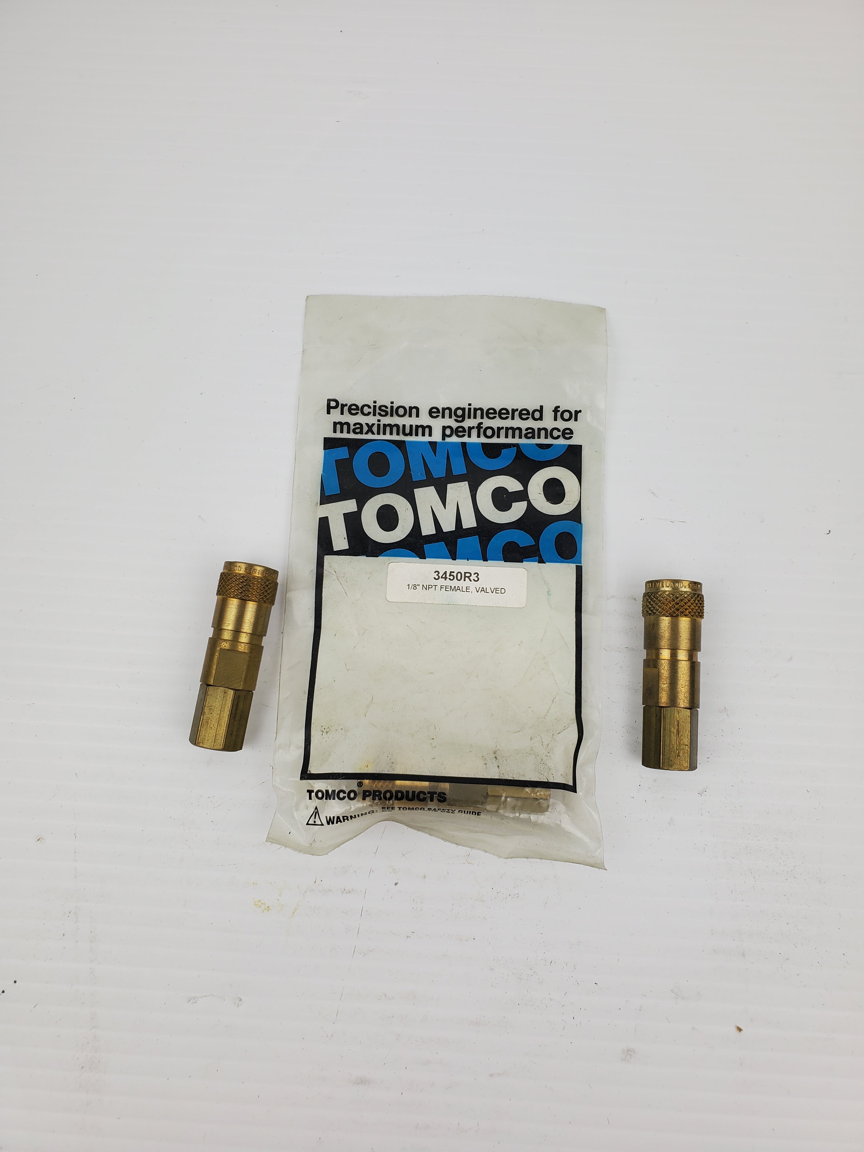 Tomco 3450R3 1/8" NPT Female Valve (Lot of 3)
