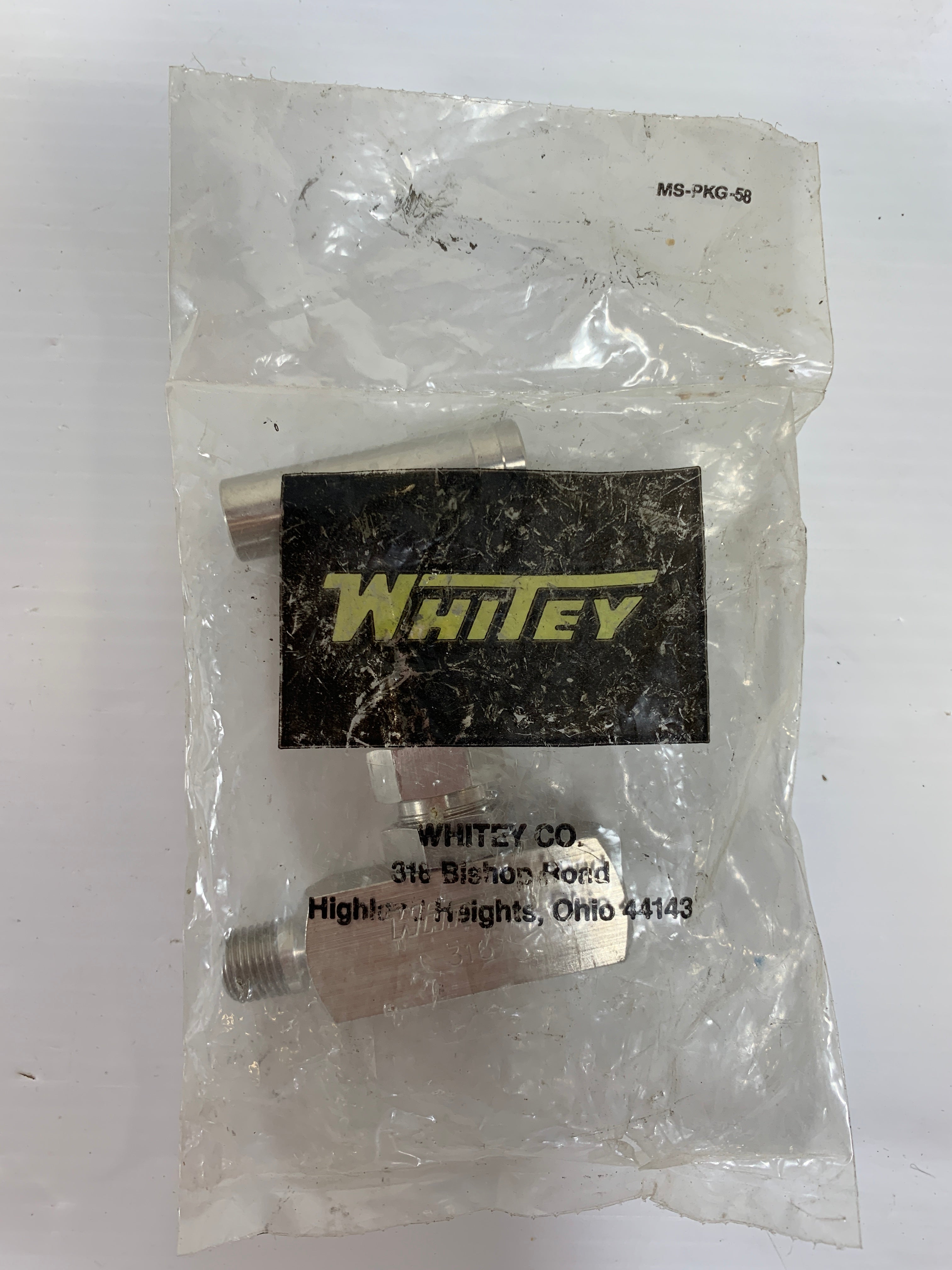Whitey Stainless Valve SS-4PDM4-F4
