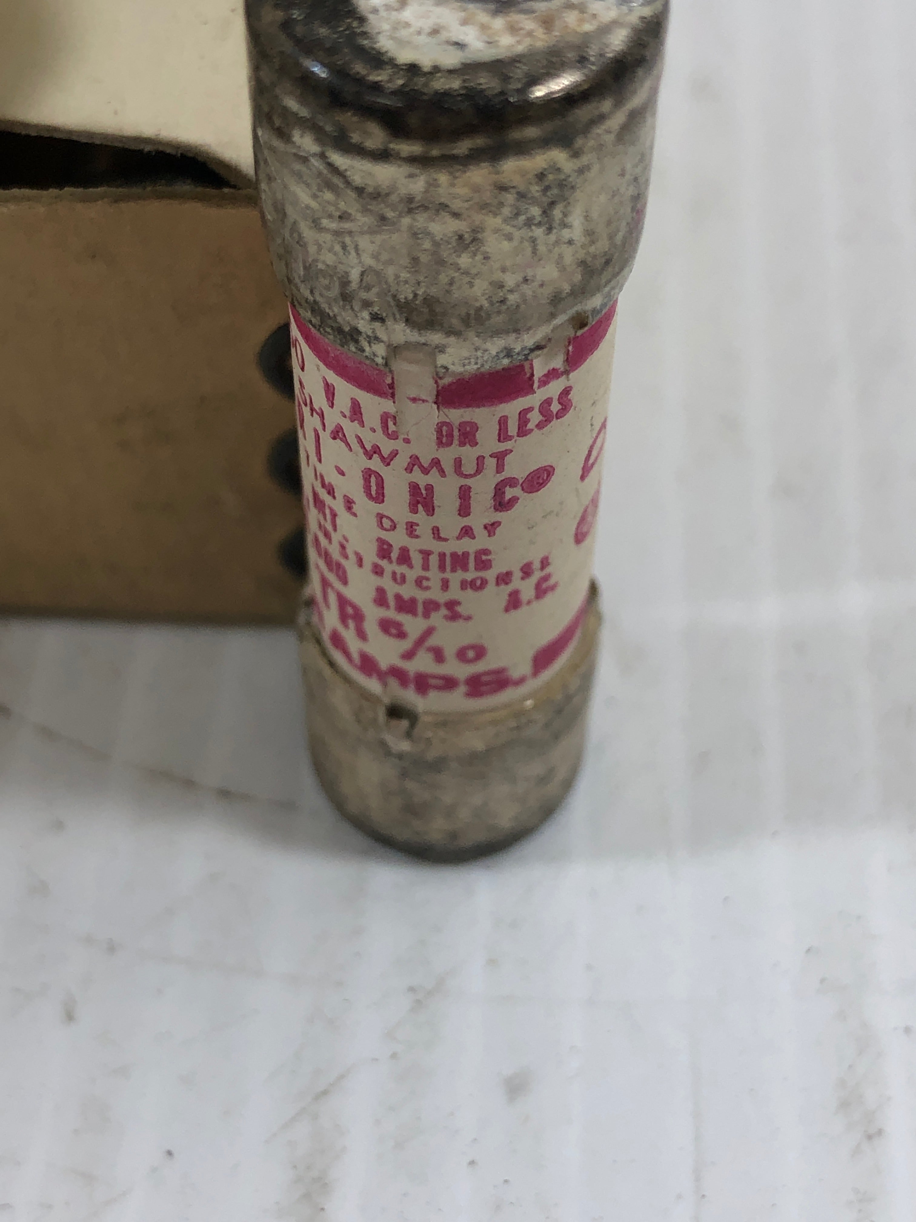 Shawmut TR 6/10 Silver Plated Fuse - Box of 10