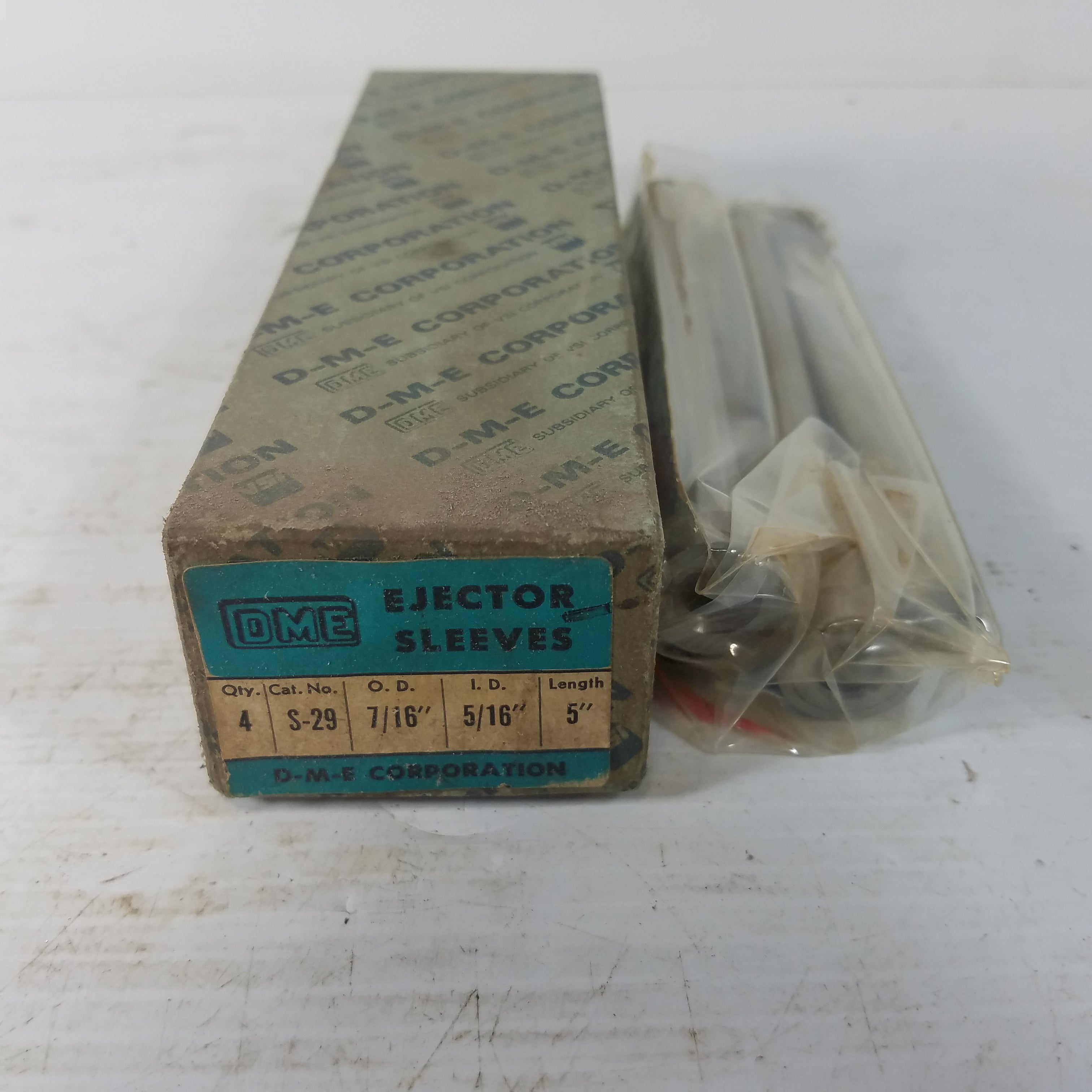 DME S-29 M-5 Ejector Sleeve 5" Length (Box of 4)