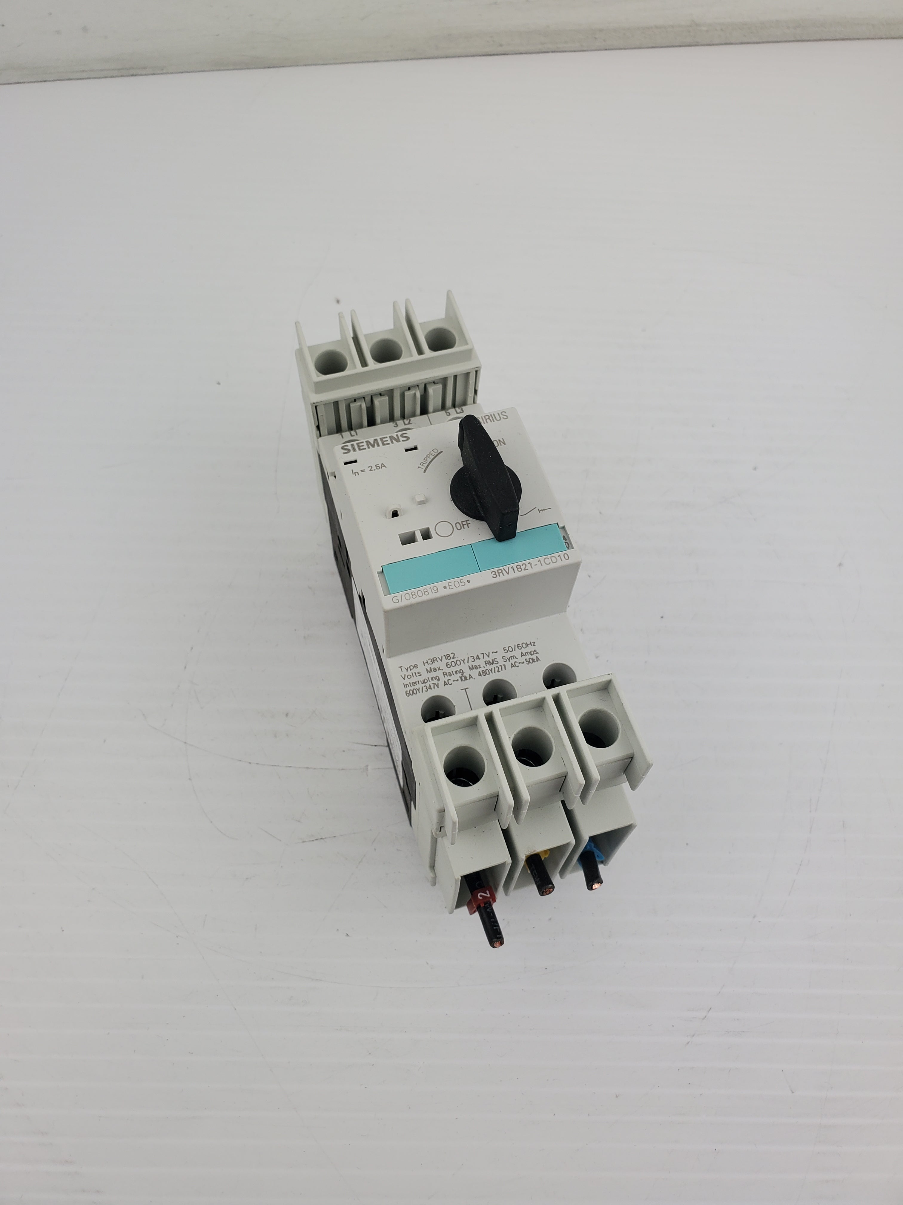 Siemens 3RV1821-1CD10 Motor Starter Circuit Breaker