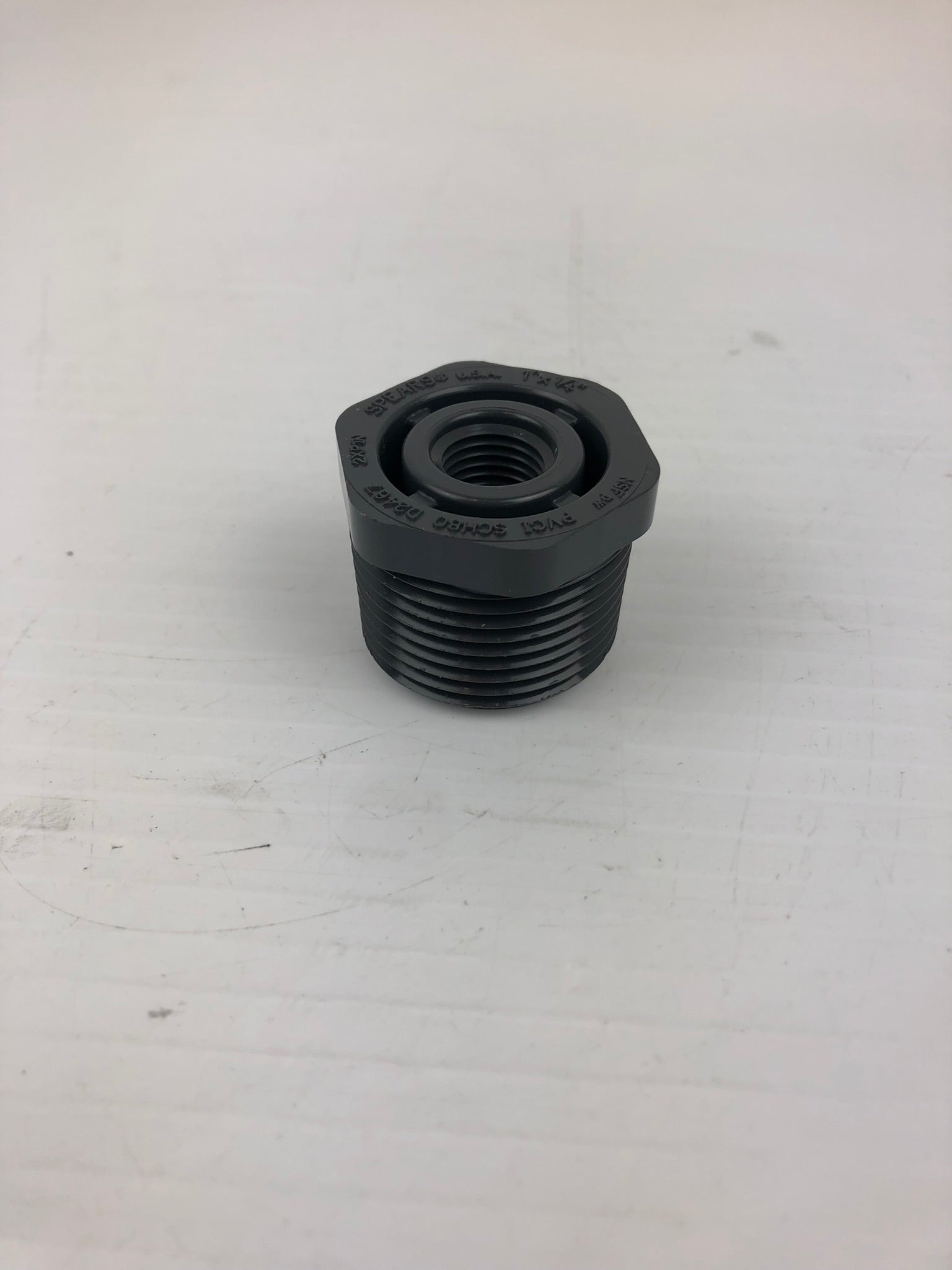 Spears 2XP1N 1"x1/4" PVCI SCH80 Fitting D2467
