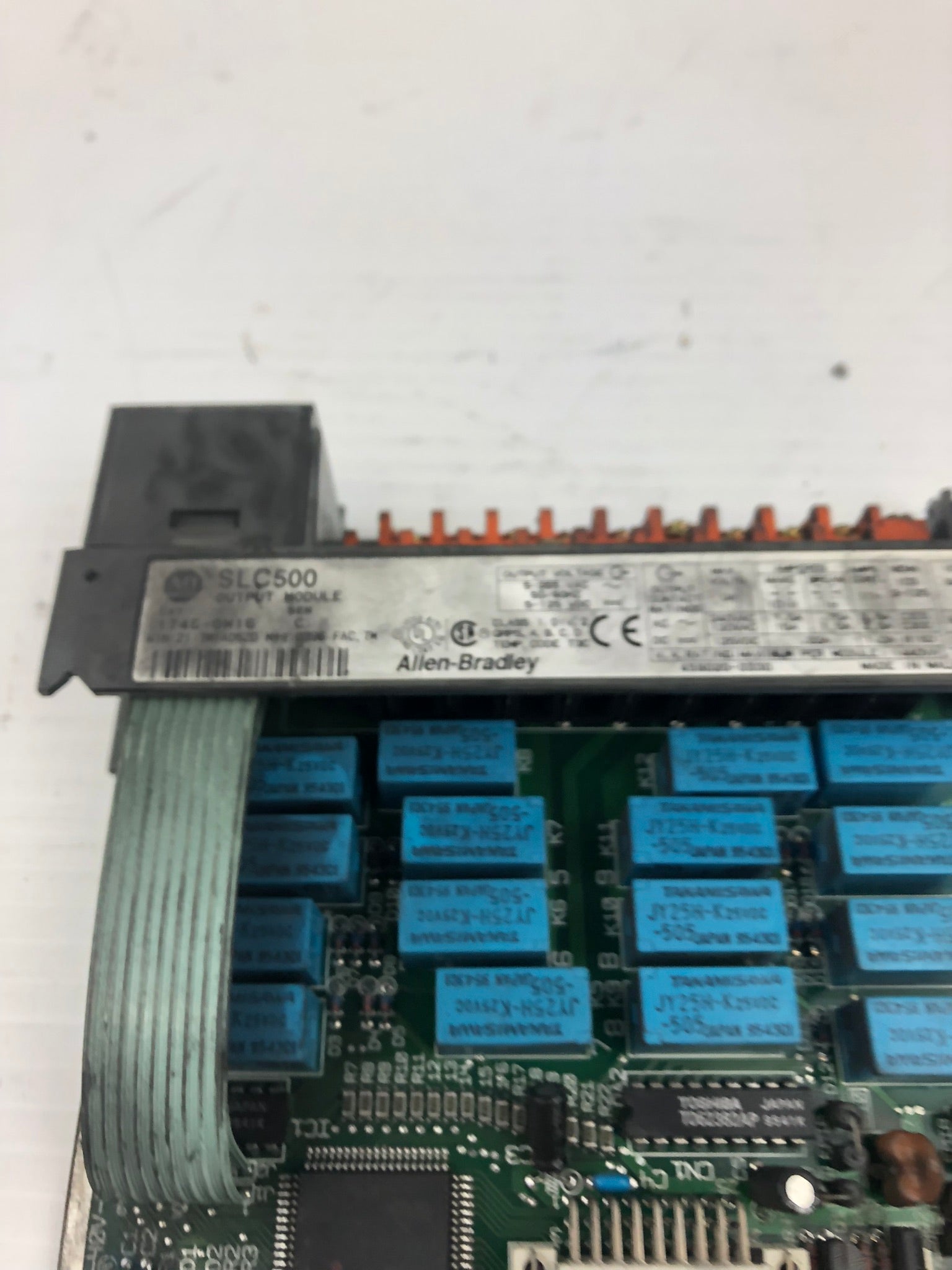 Allen-Bradley 1746-0W16 Output Module Series C SLC 500 1746-OW16