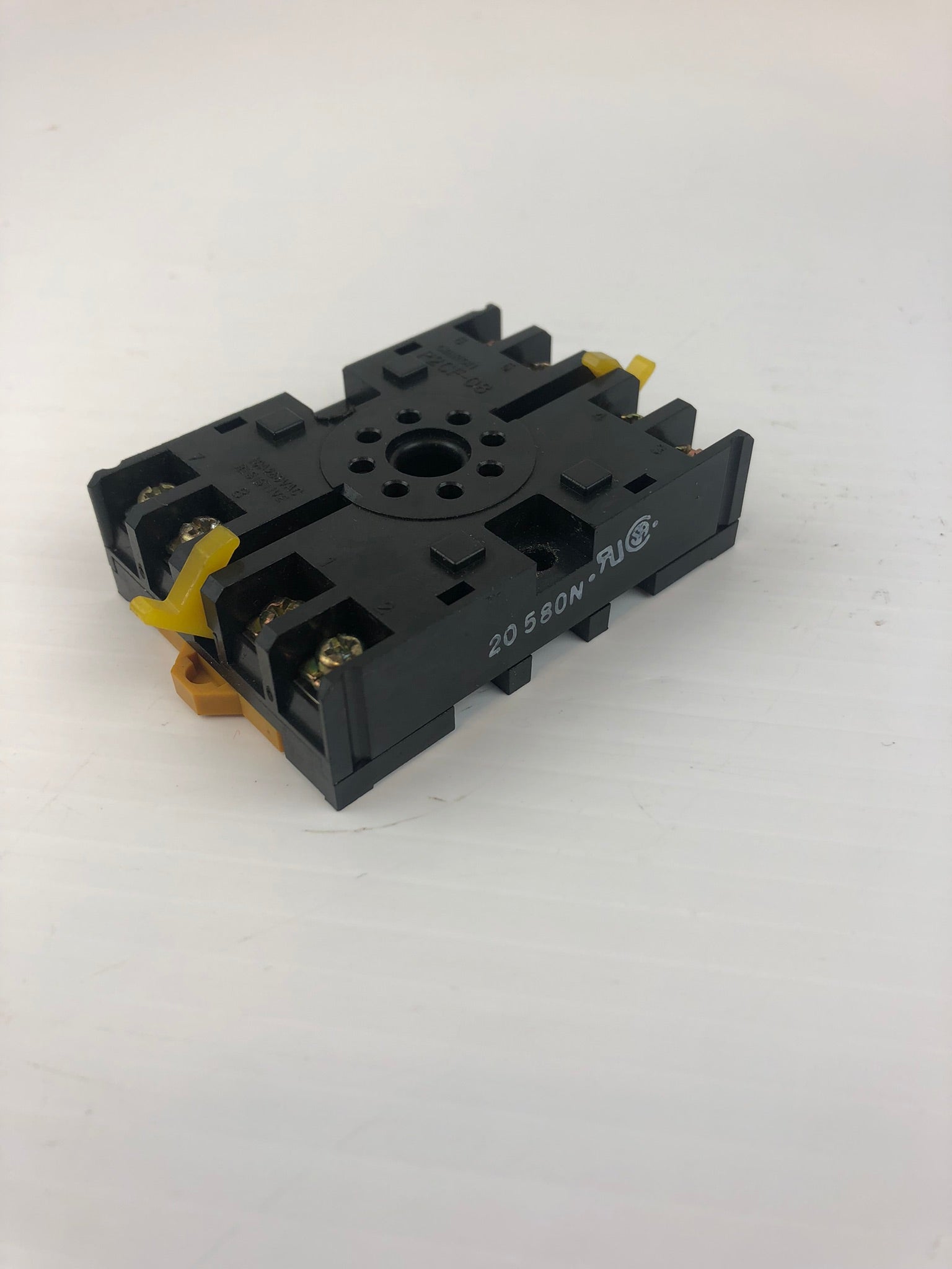 Omron P2CF-08 Din Rail Mount Socket Relay Base 10A 250VAC