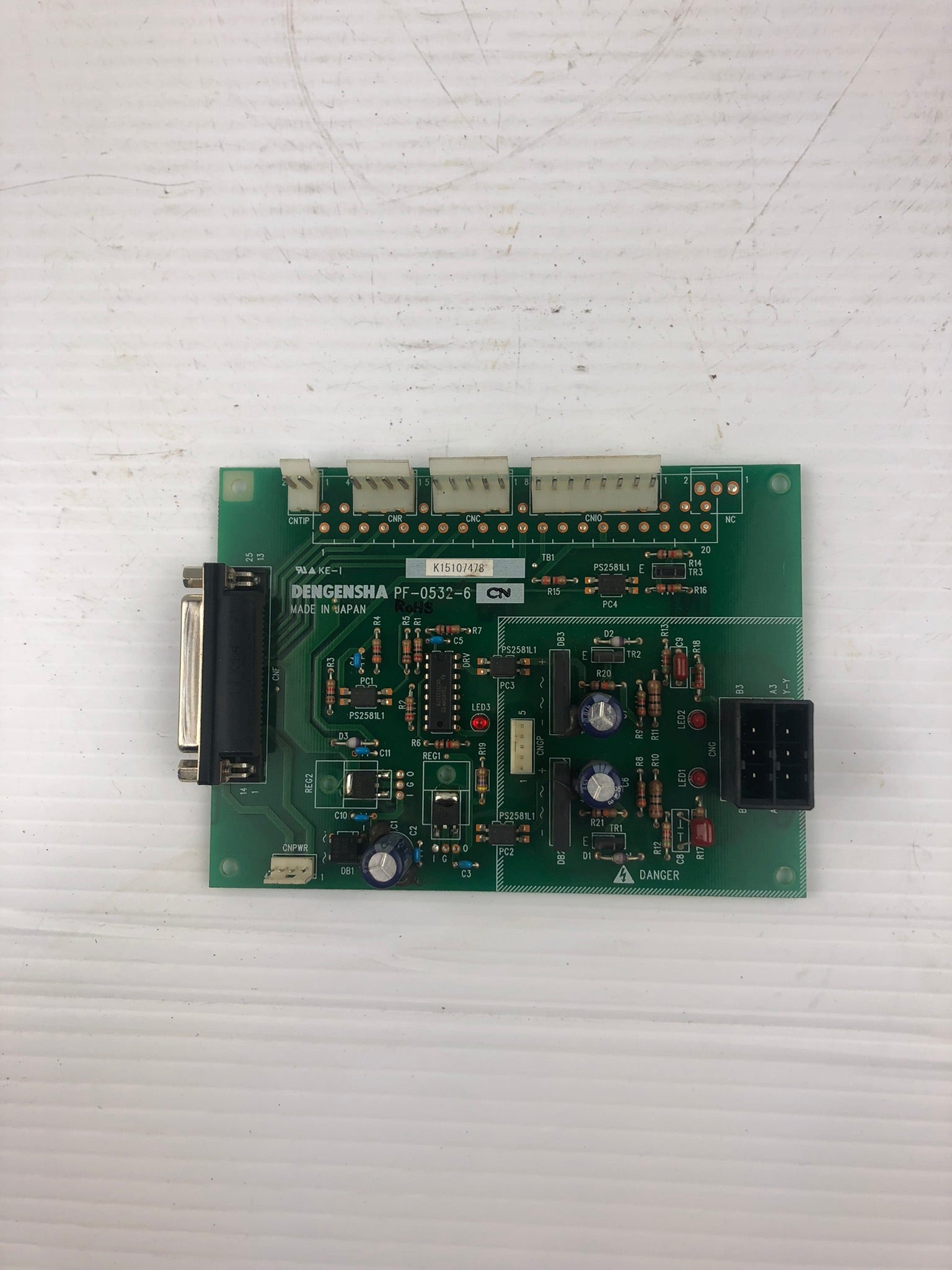 Dengensha PF-0532-6 CN Circuit Board