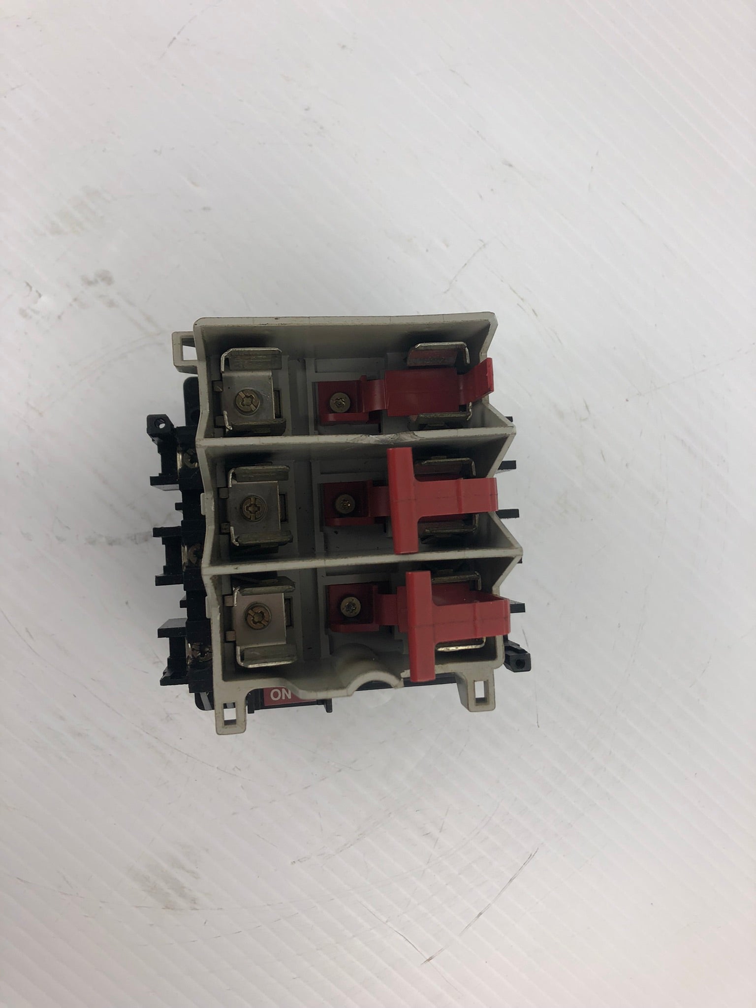 Allen-Bradley 194R-NJ030P3 Series B 3 Pole Disconnect Switch - Broken Red Piece