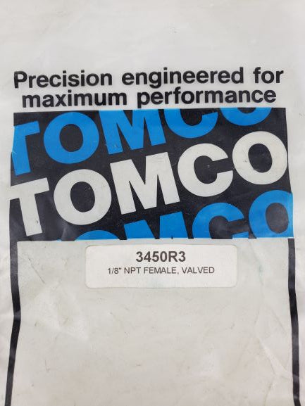 Tomco 3450R3 1/8" NPT Female Valve (Lot of 3)