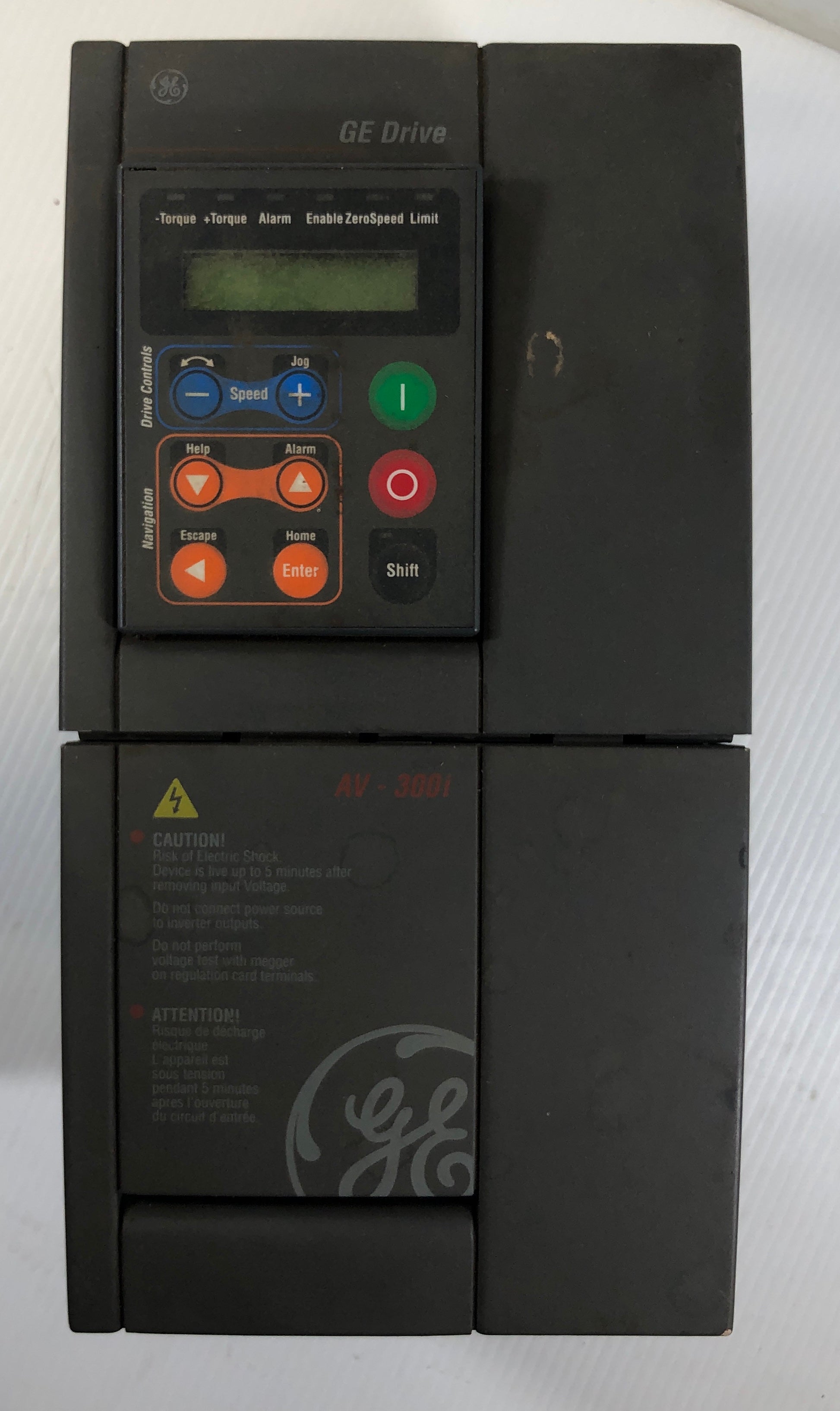 GE Inverter Drive AV-3001 Type 6KAVI43005Y1B1