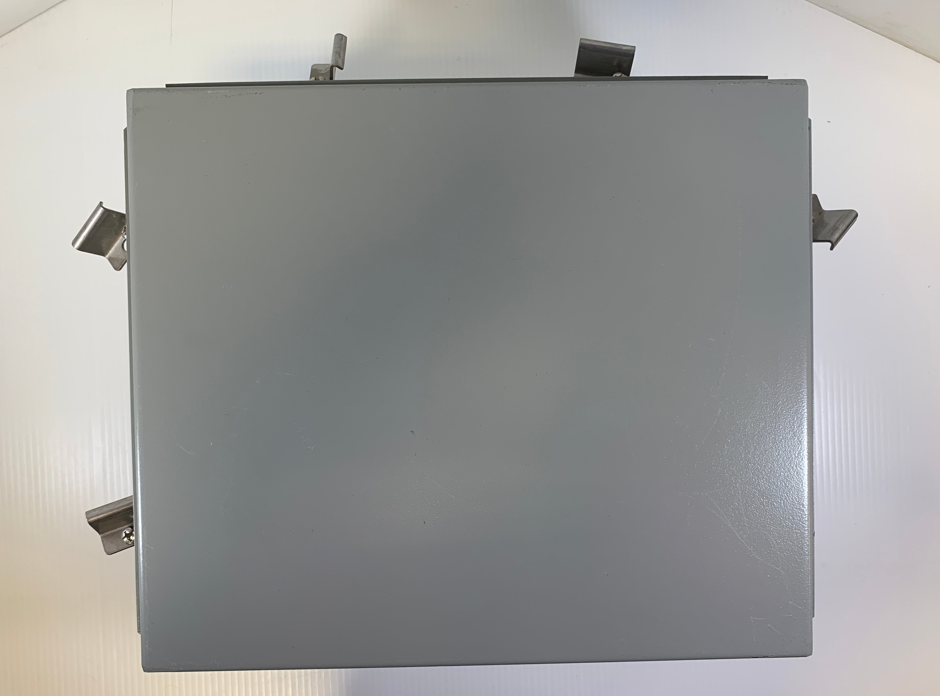 Wiegmann BN4141206CH Metal Enclosure Electrical Box Gray