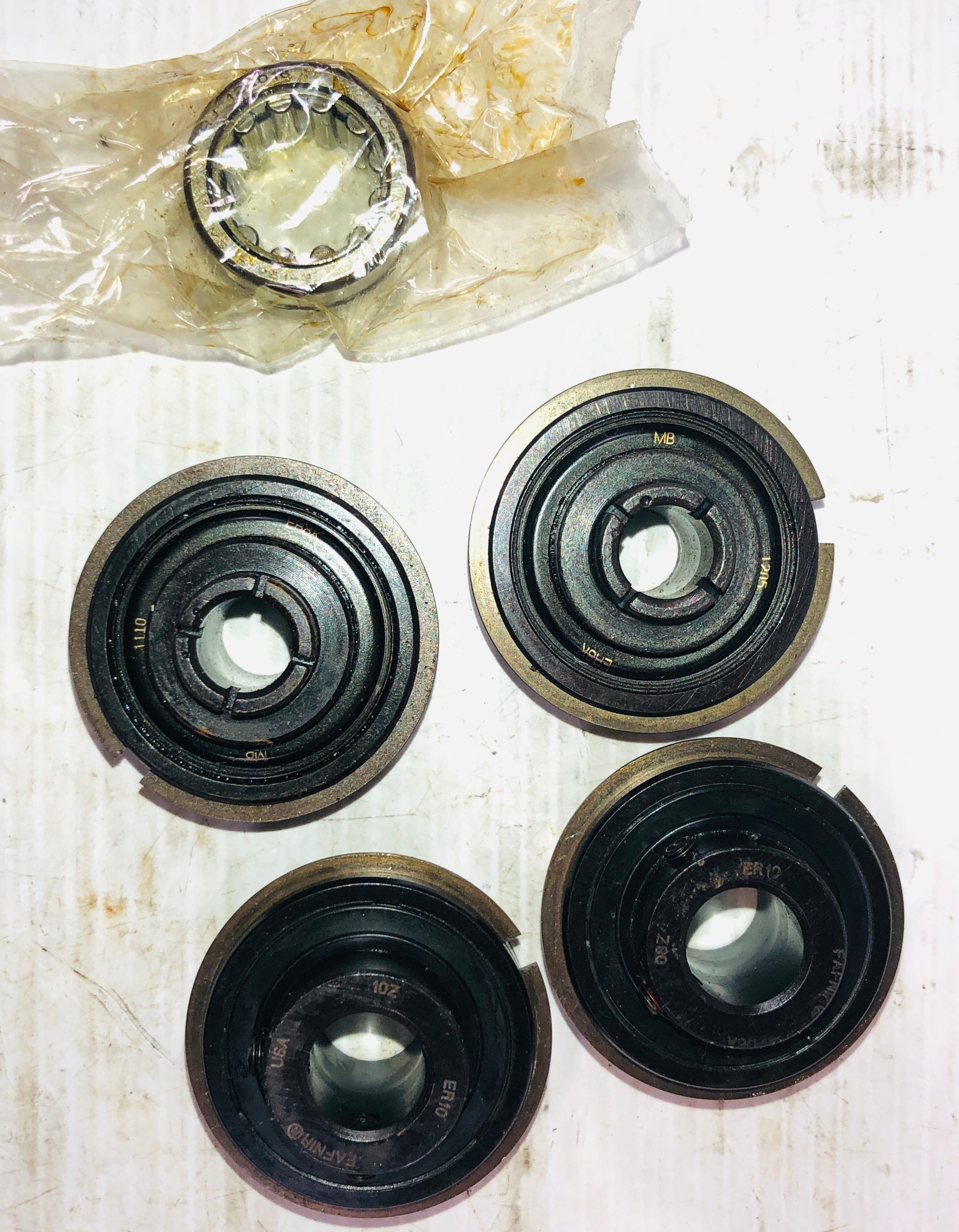 Fafnir Bearing ER10 10Z Z80 ER8K 1205 1110 (Lot of 5)