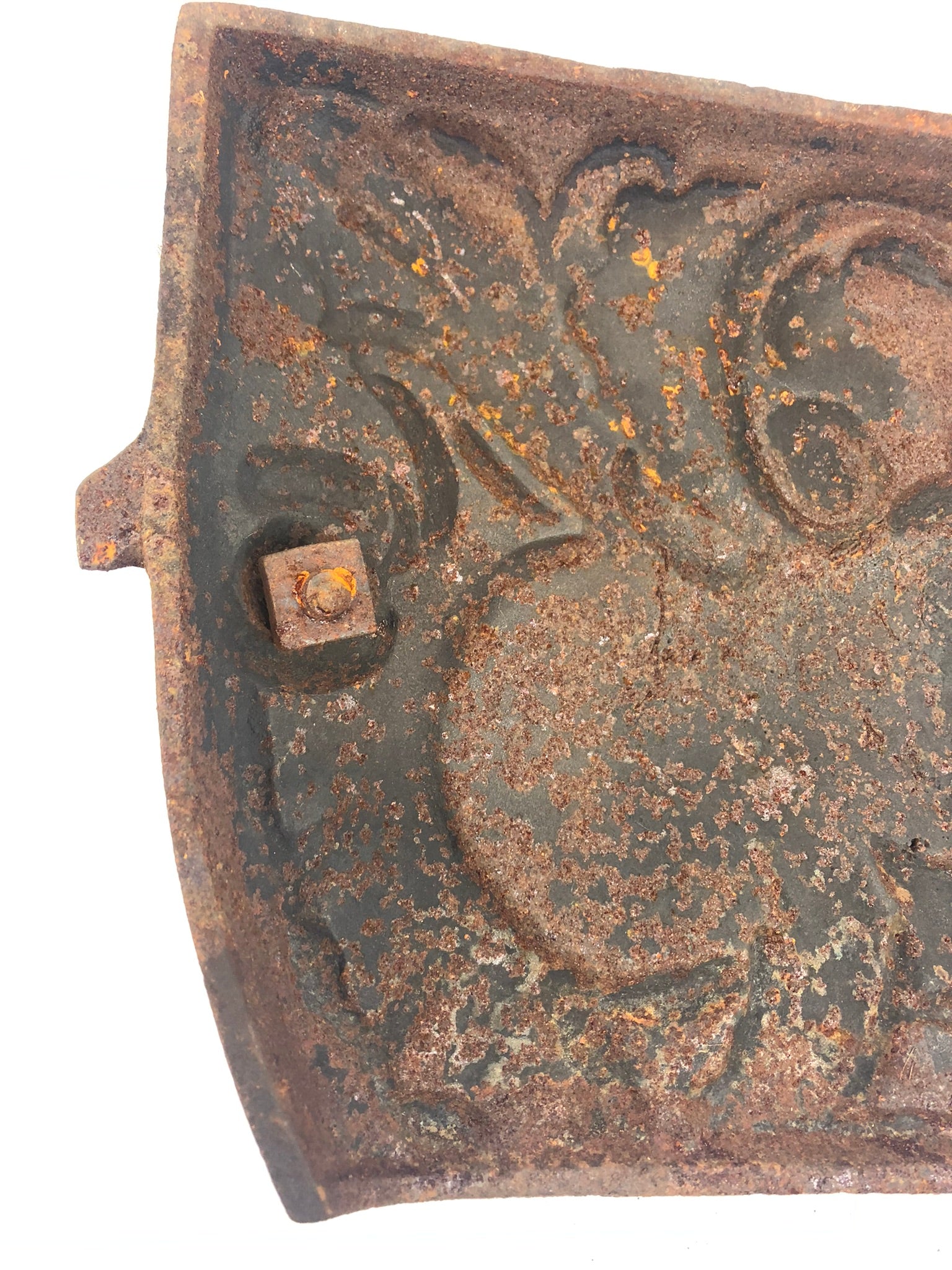 Antique Foster Stoves and Ranges Cast Iron Square Wood Burning Stove Oven Door