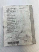 Yaskawa AC Drive V1000 Compact Vector Control Drive Quick Start Guide Book