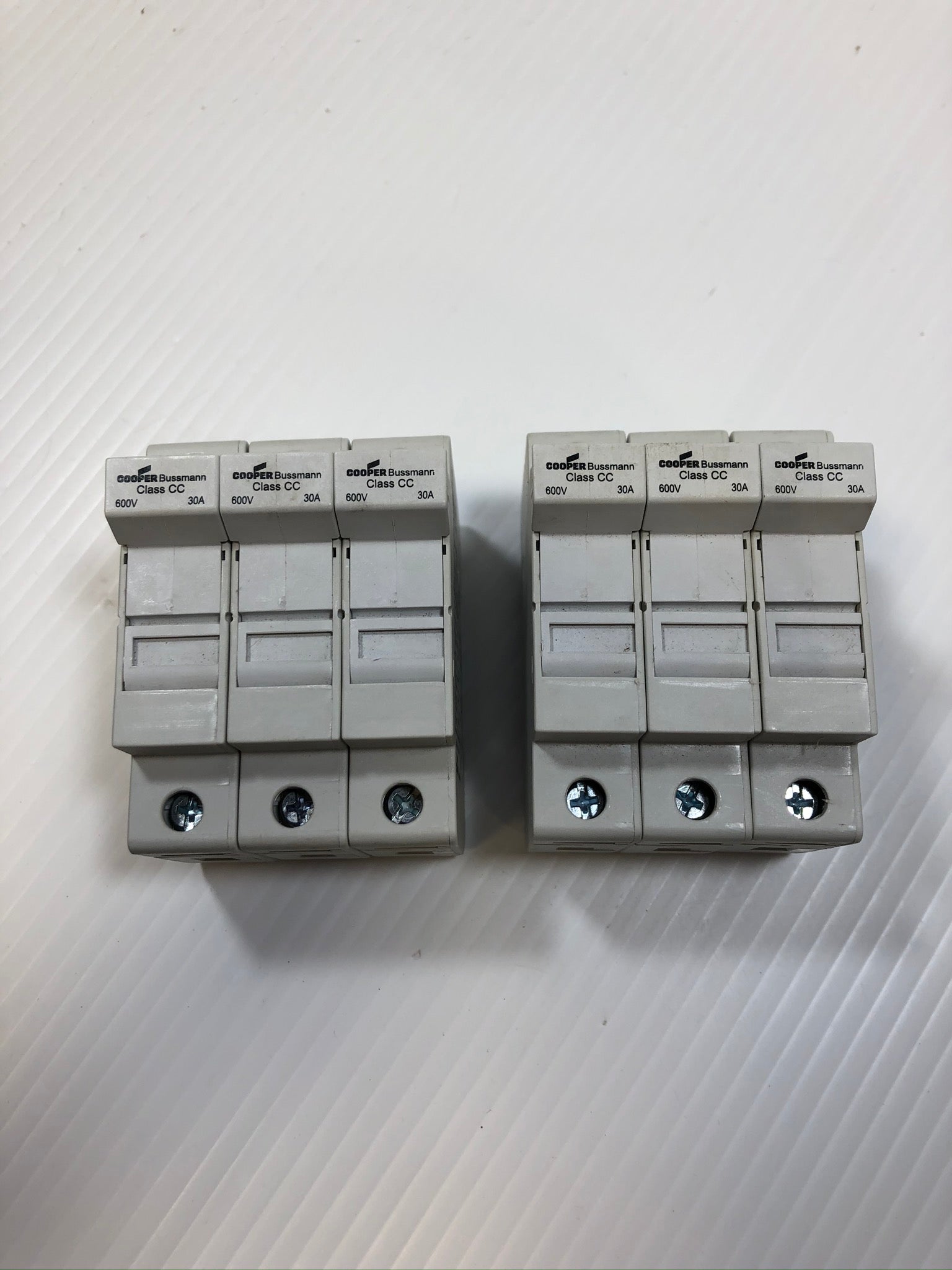 Cooper Bussmann Class CC CHCC Modular Fuse Holder 3P 30A 600V