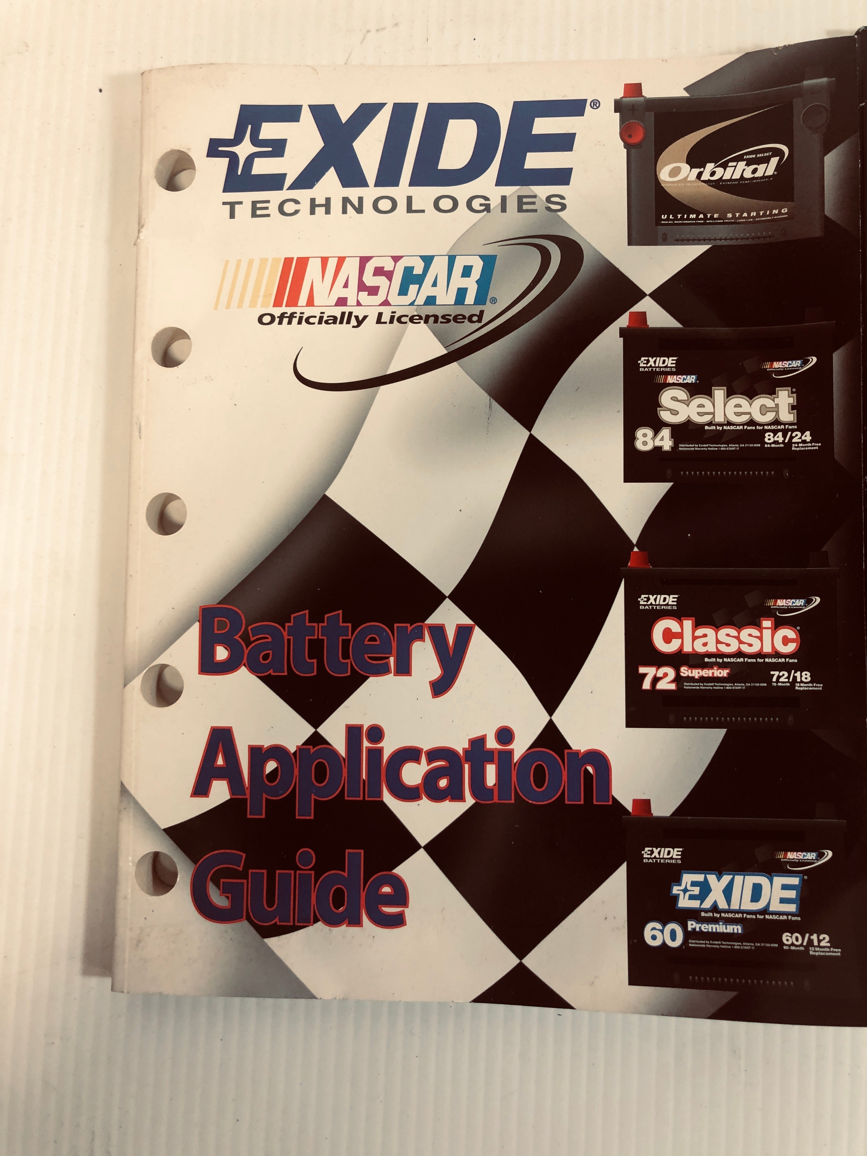 Exide Technologies Motorcycle Power Sport Battery Applications Guides