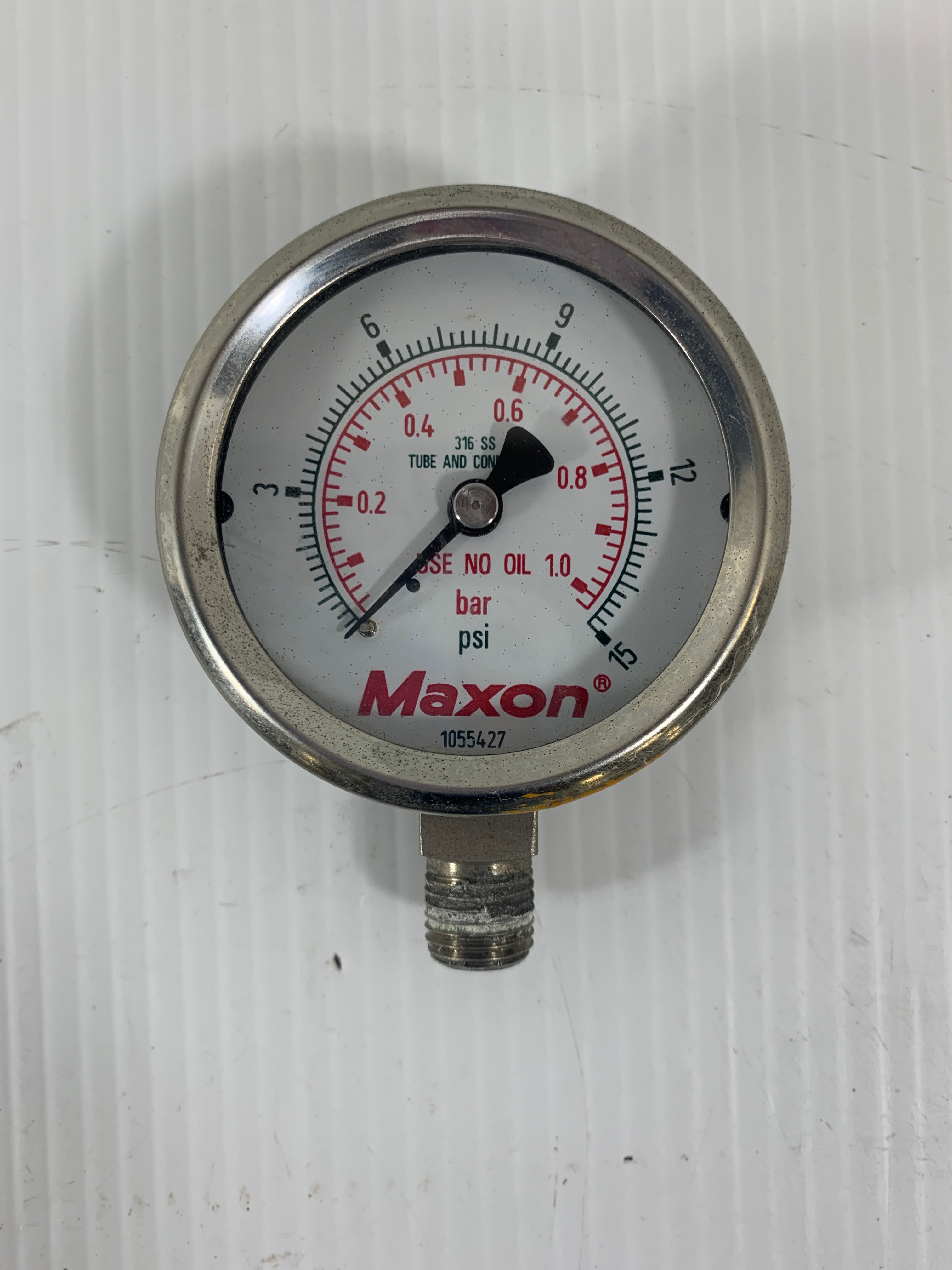 Maxon Gauge 1055427 15 PSI