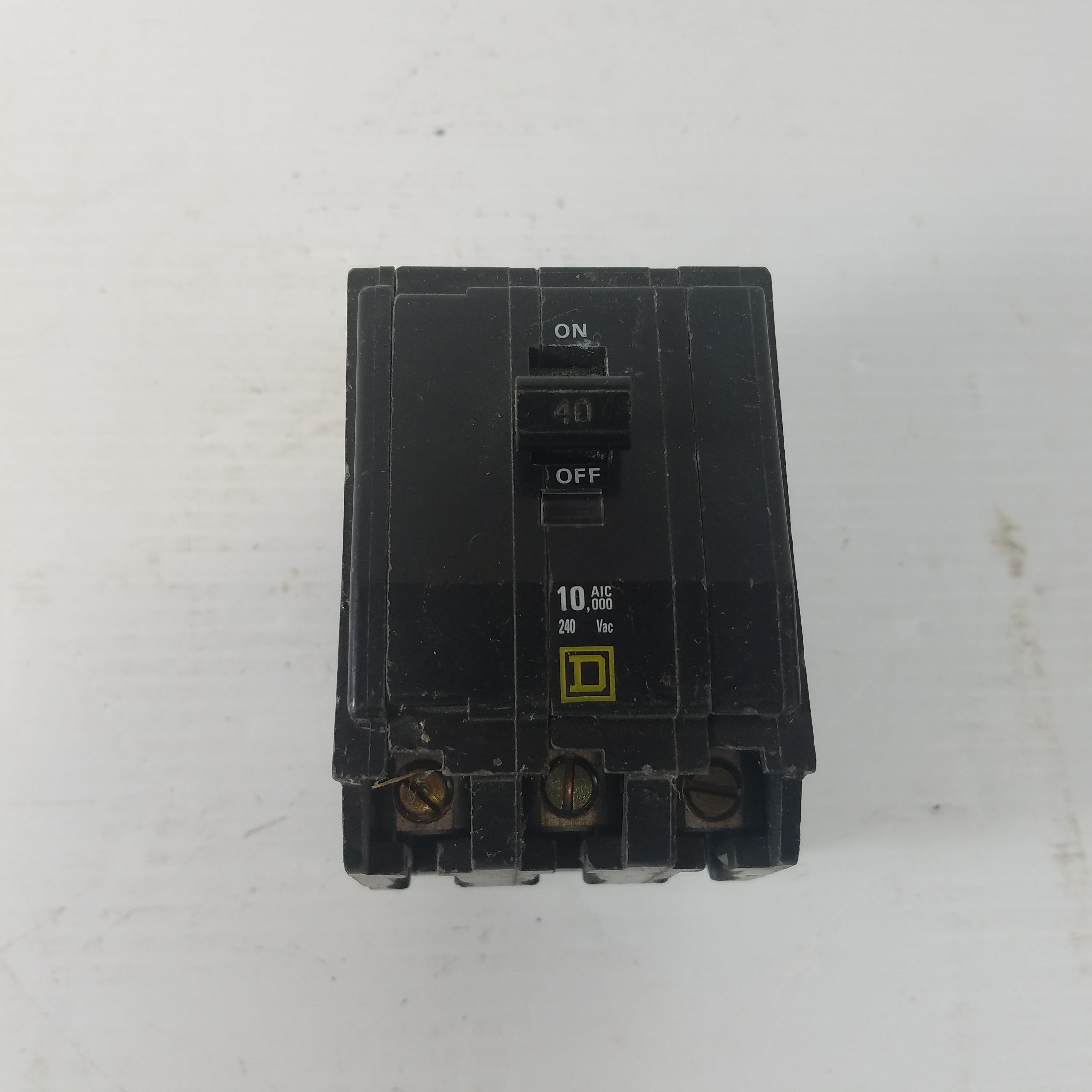 Square D QOB 3 Pole 40A HCAR Circuit Breaker