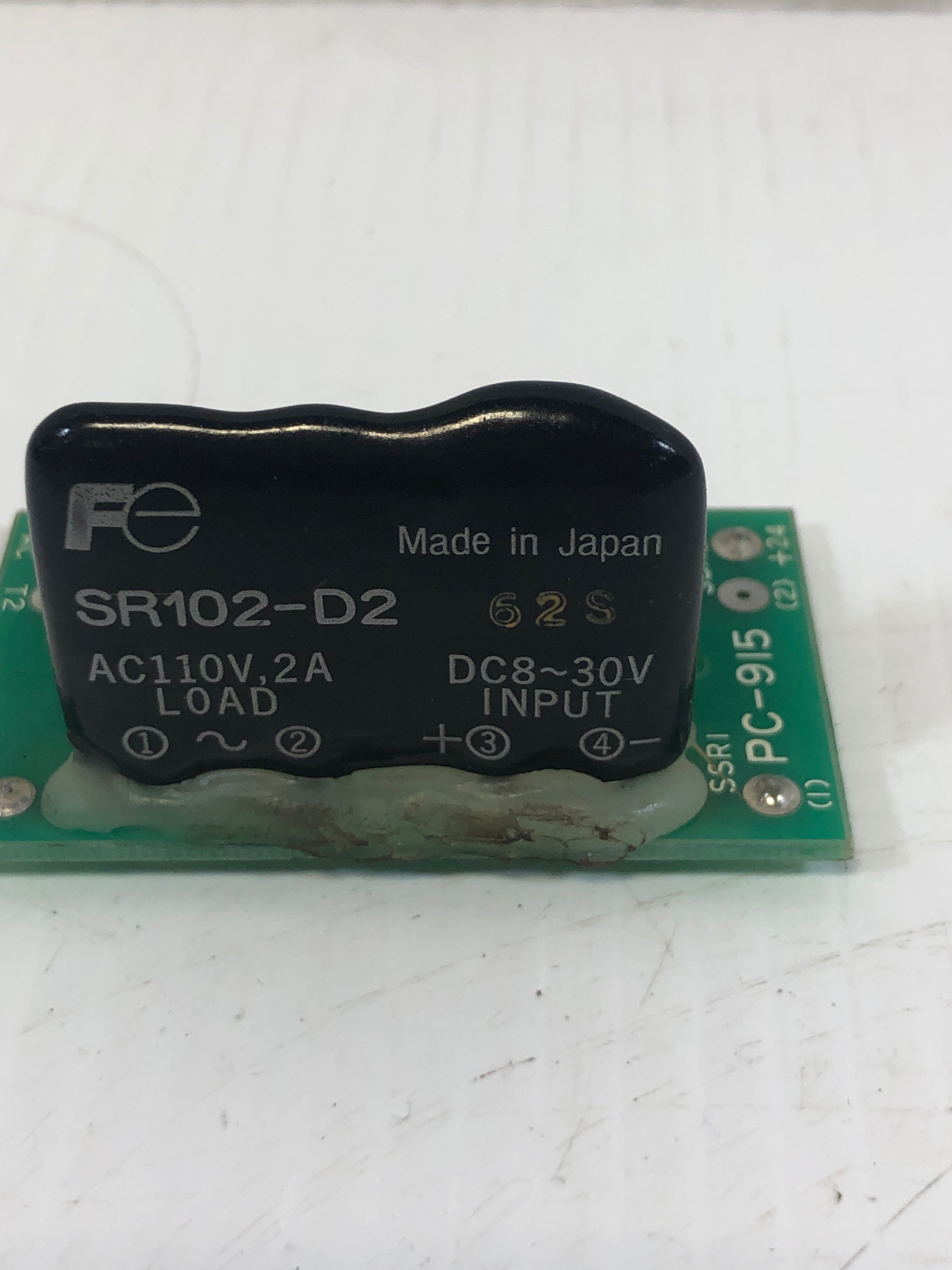 Nadex PC-915 Panel Fe SR102-D2 AC110V 2A Load DC8 30V Input