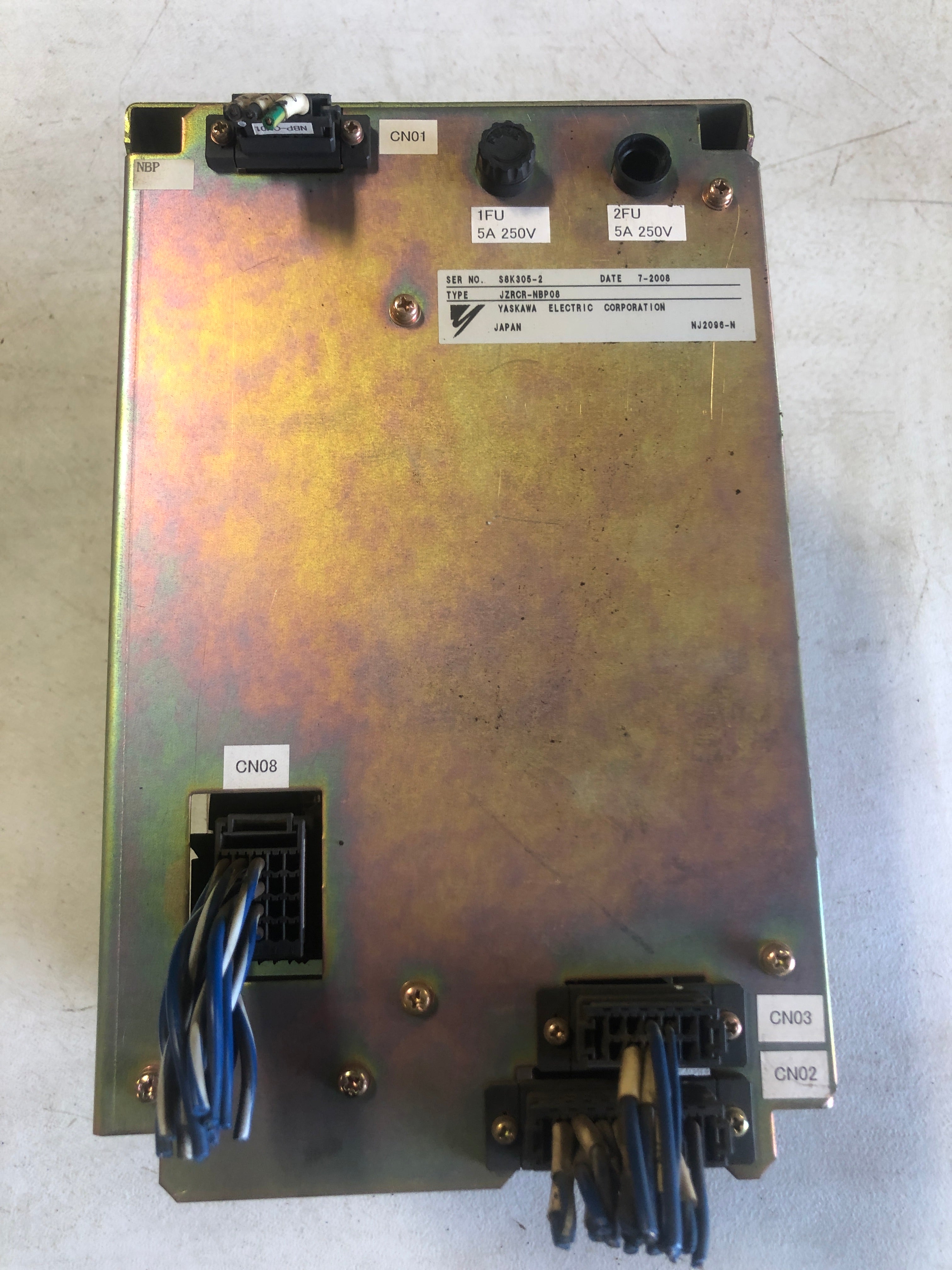 Yaskawa Electric Corporation JZRCR-NBP08 Drive